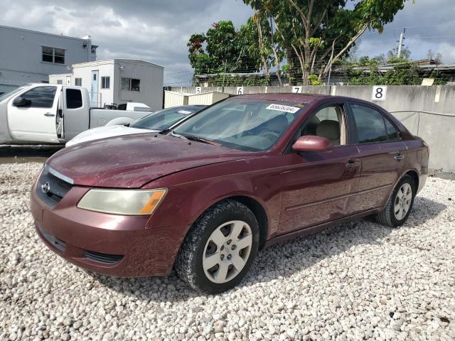 hyundai sonata gls 2007 5npet46c77h250225