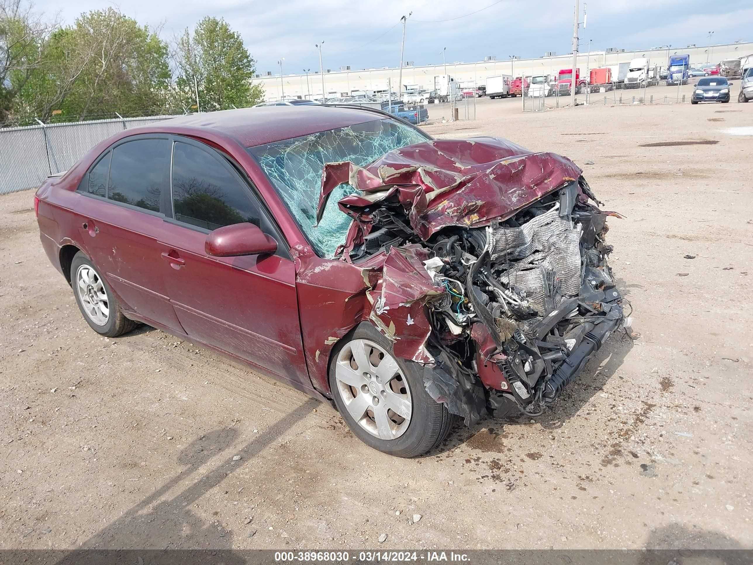 hyundai sonata 2007 5npet46c77h285640