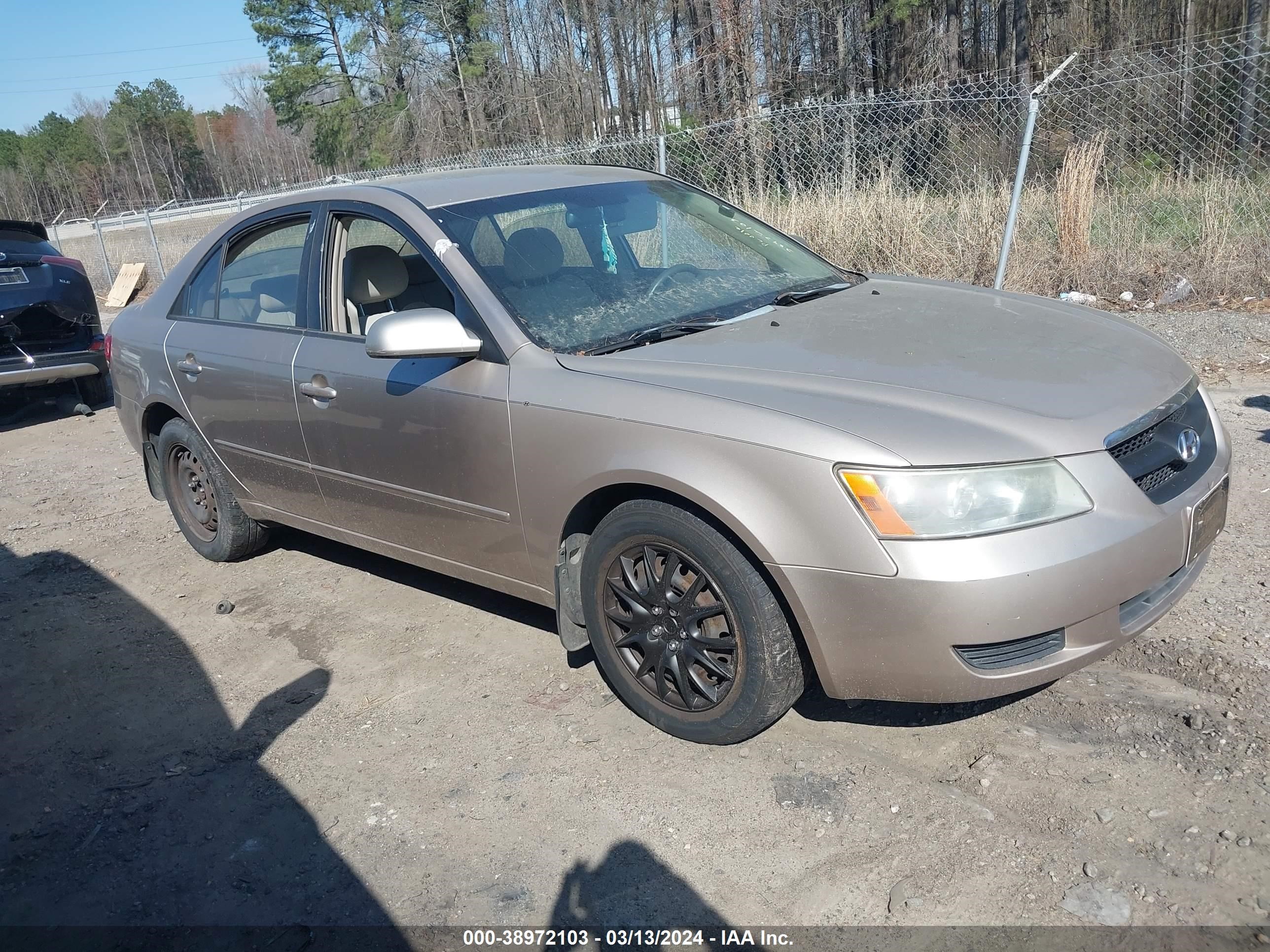 hyundai sonata 2008 5npet46c78h391751