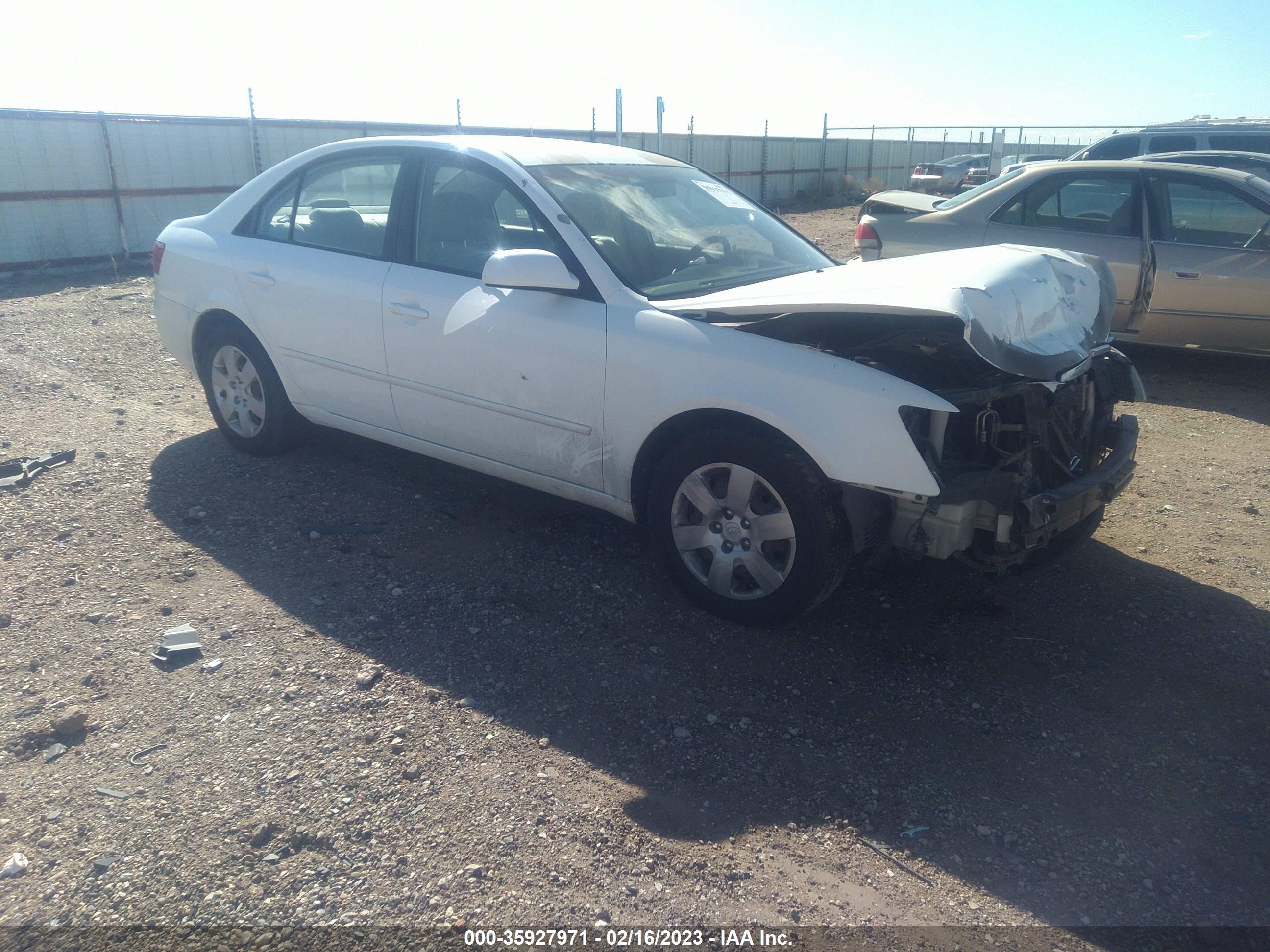 hyundai sonata 2007 5npet46c87h247611