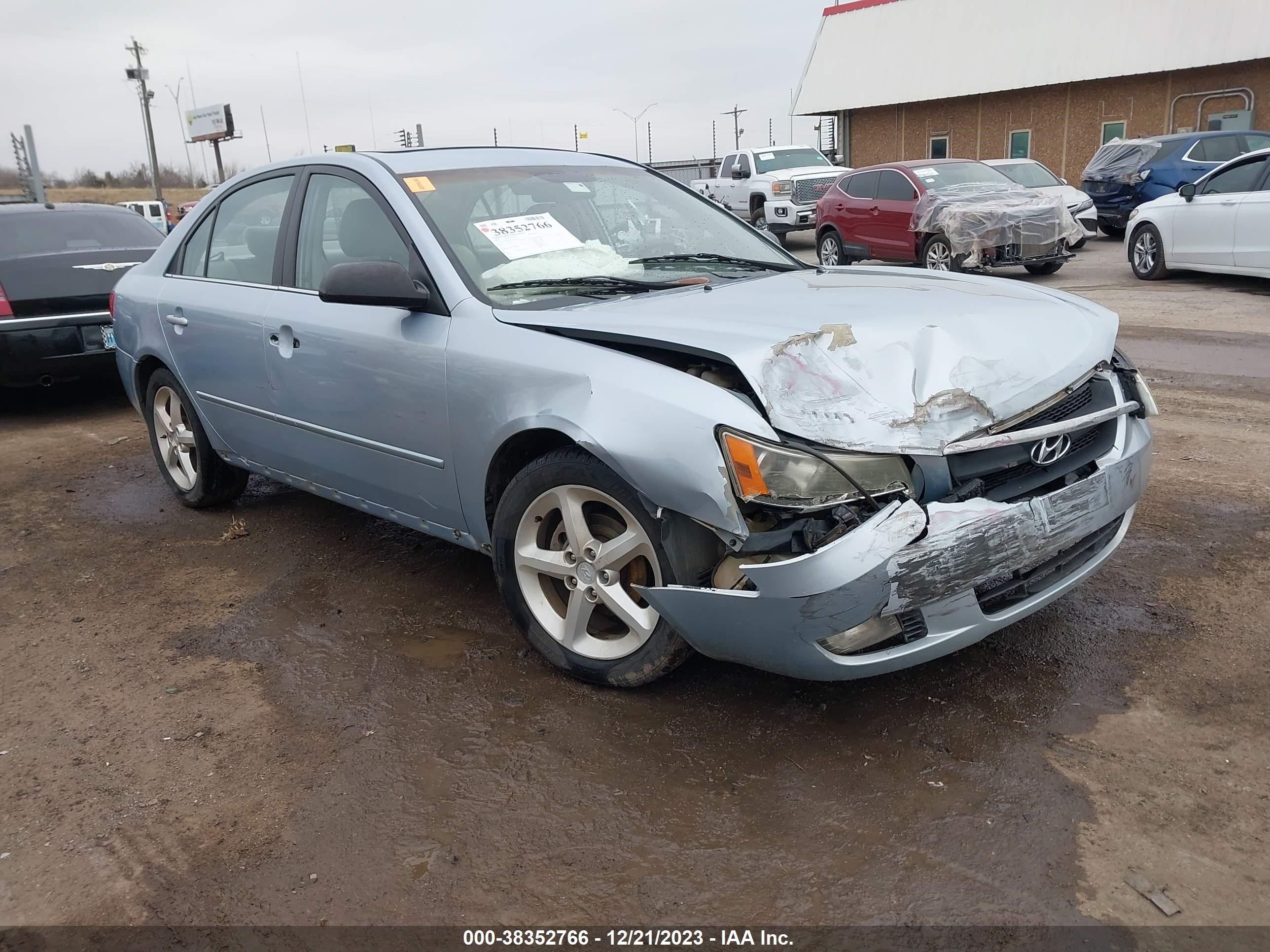 hyundai sonata 2007 5npet46c97h193235