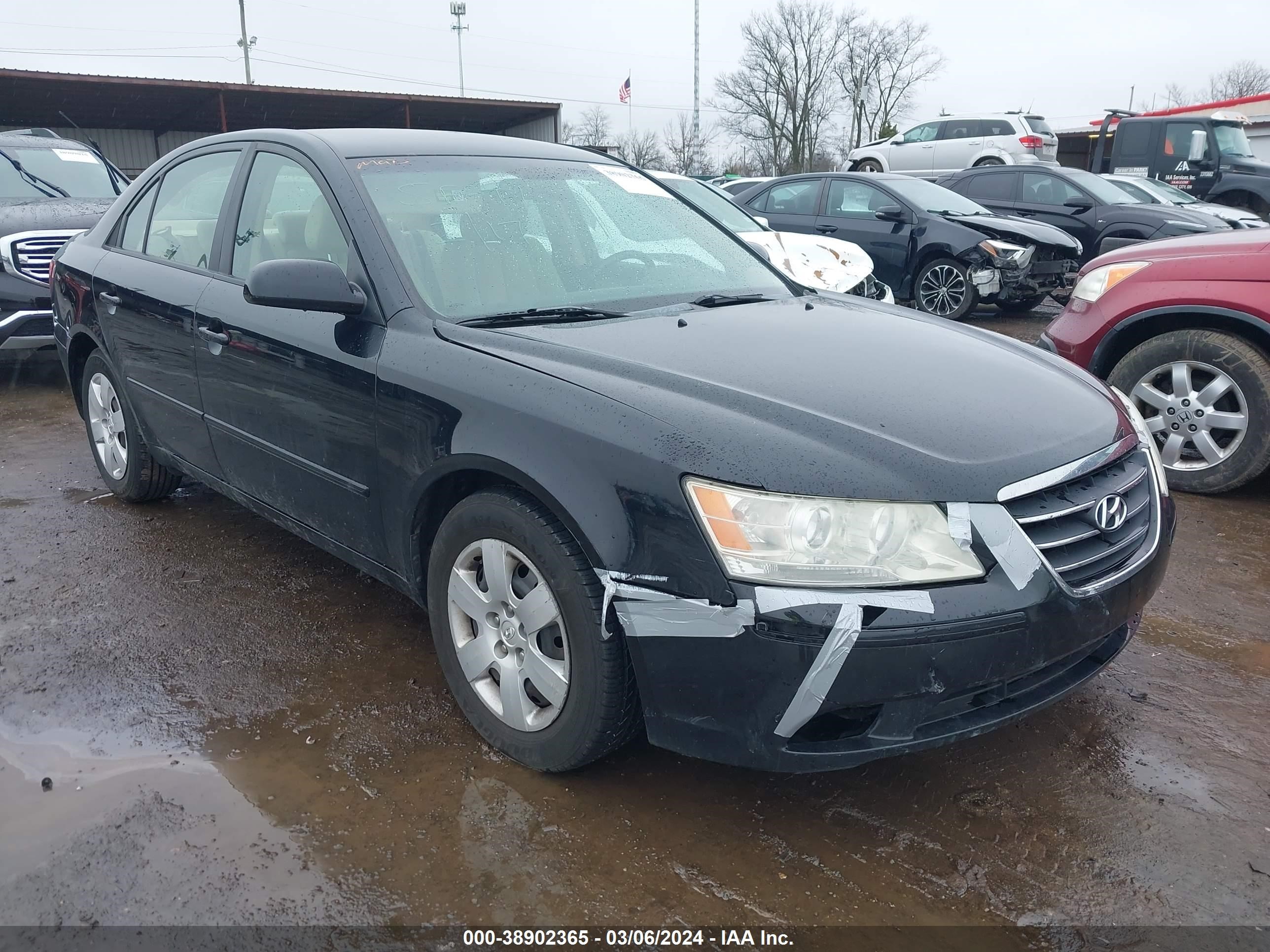 hyundai sonata 2009 5npet46f19h412007