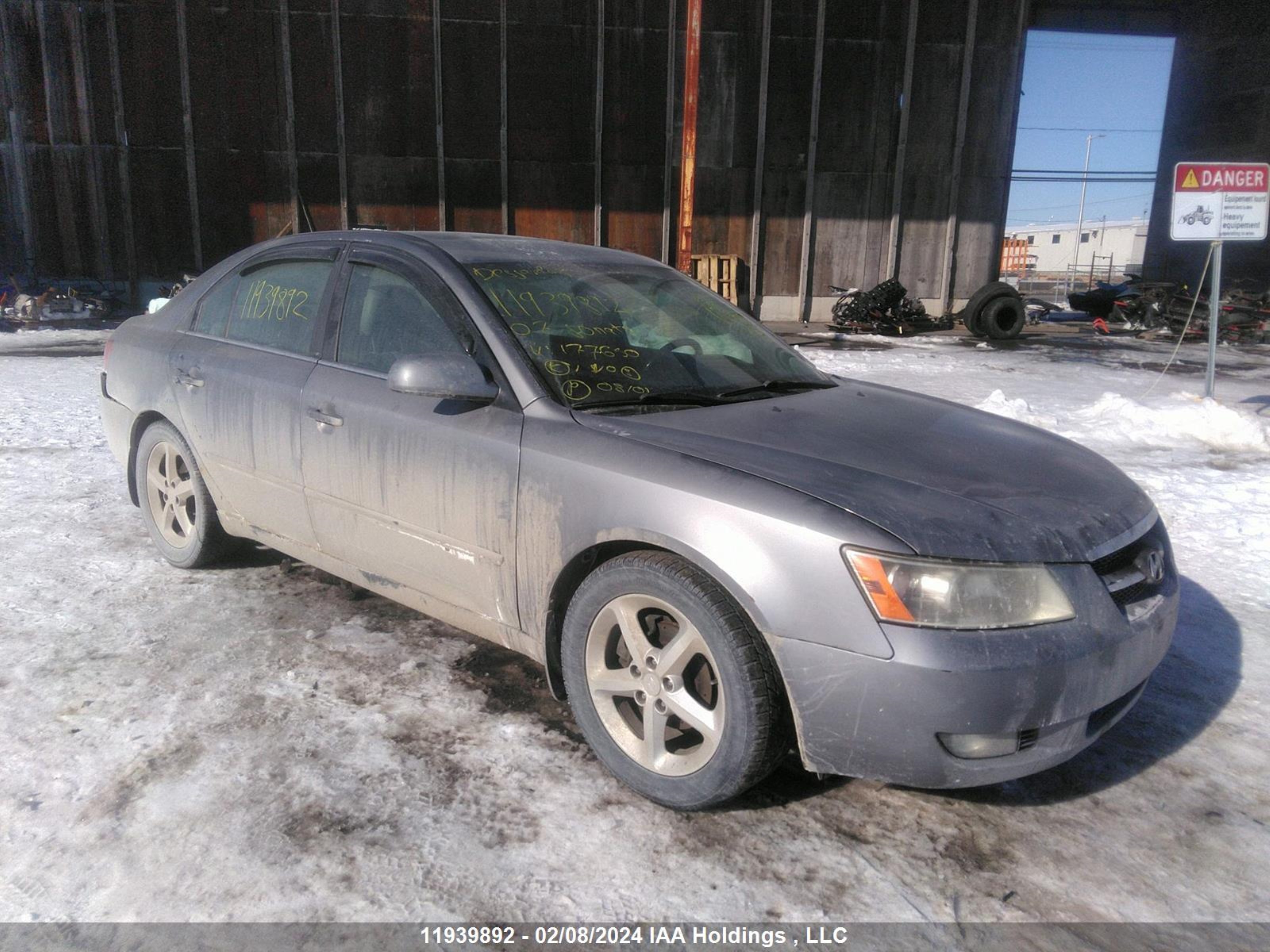 hyundai sonata 2007 5npet46f47h177650