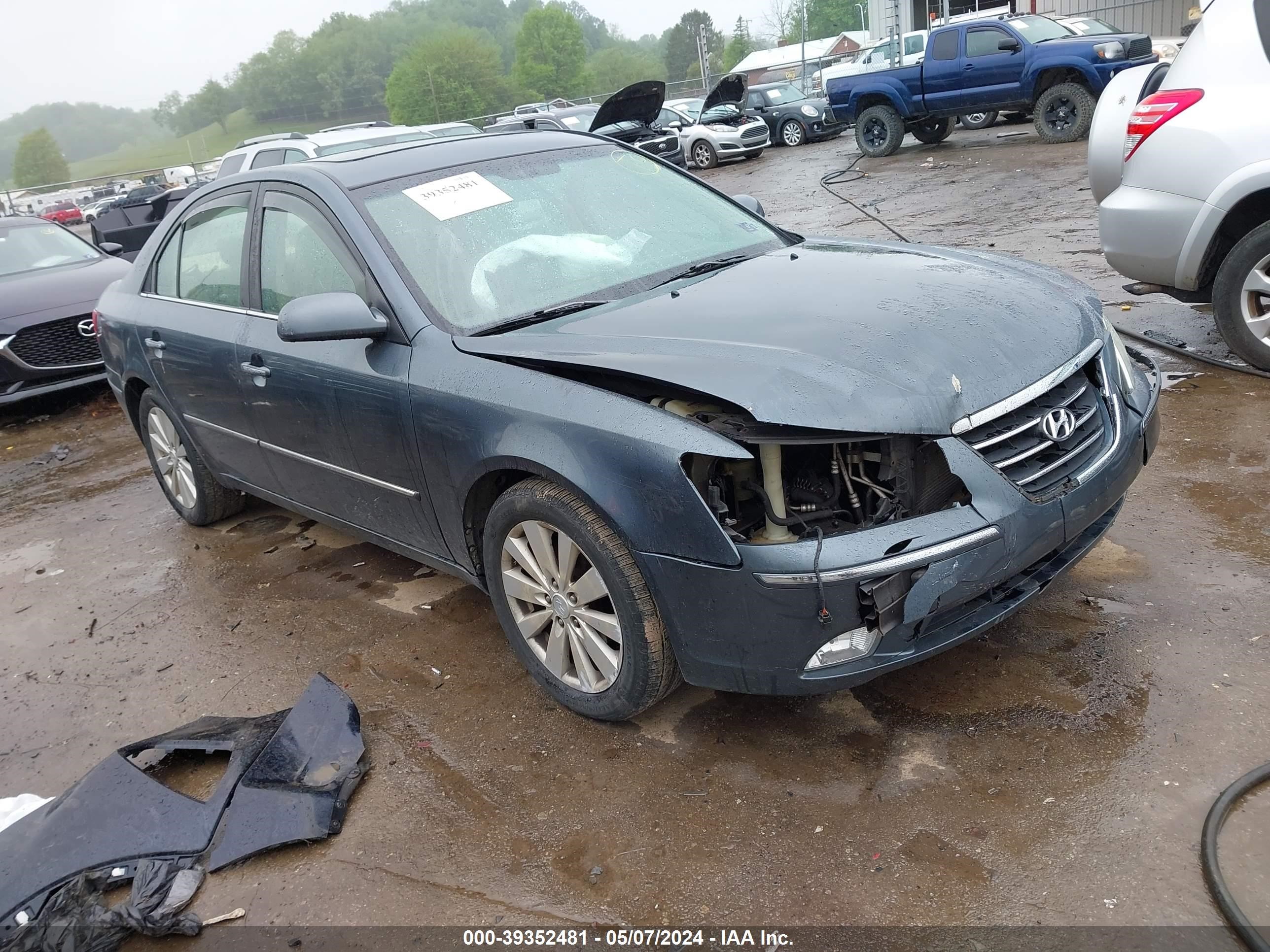 hyundai sonata 2009 5npeu46c49h445487