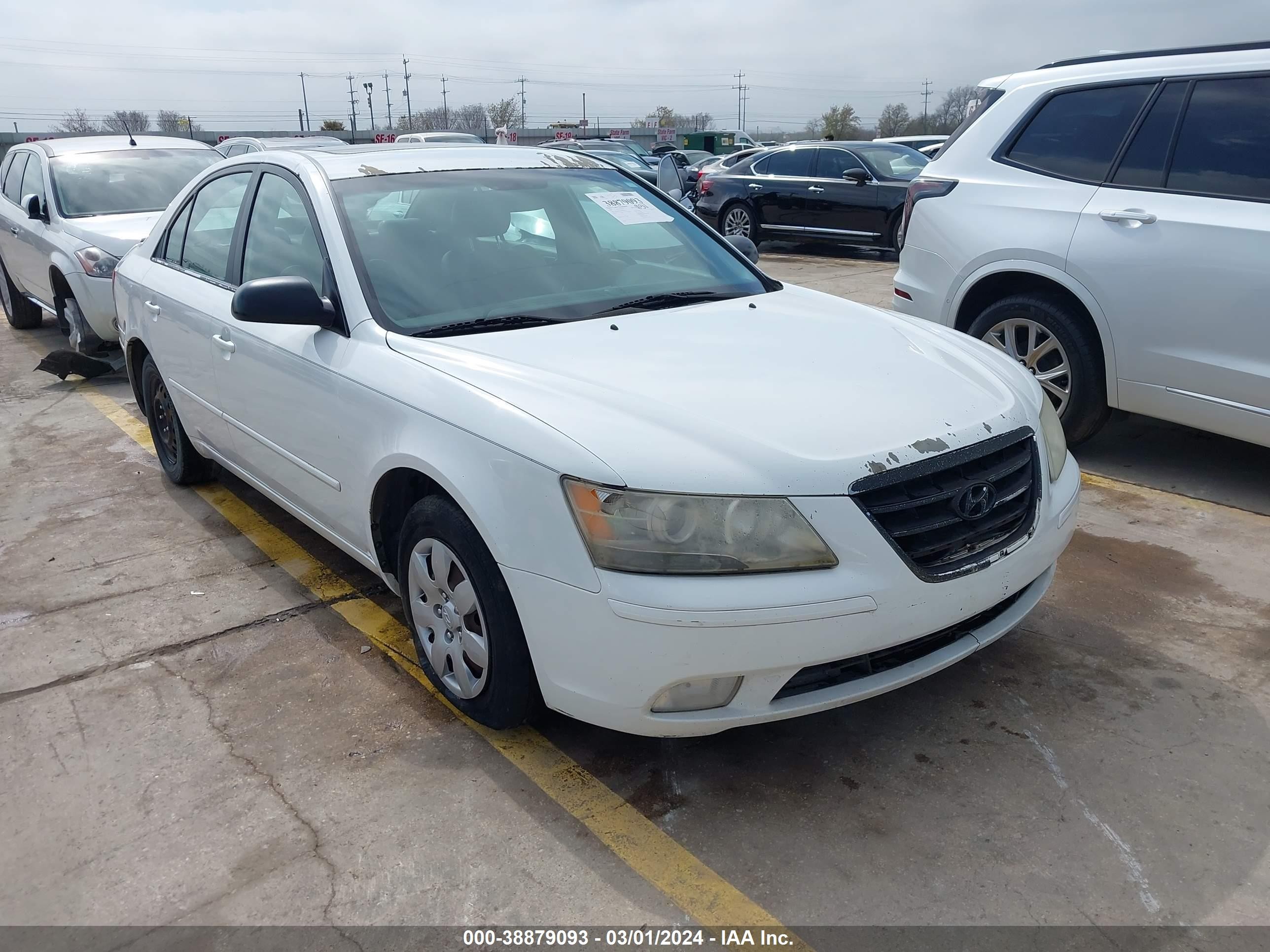 hyundai sonata 2009 5npeu46c49h486427