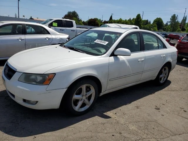 hyundai sonata gls 2006 5npeu46f06h101001