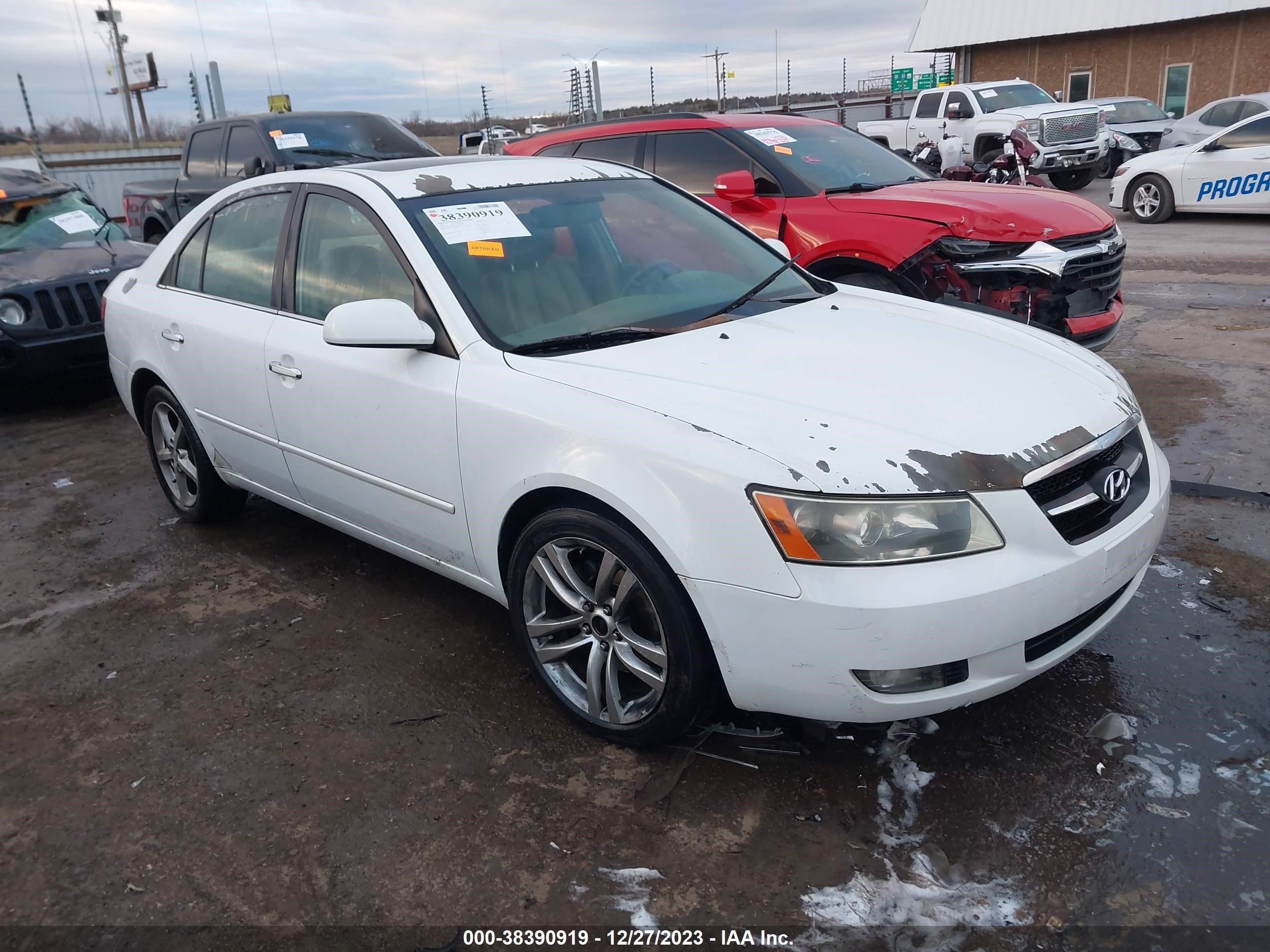 hyundai sonata 2007 5npeu46f17h214859