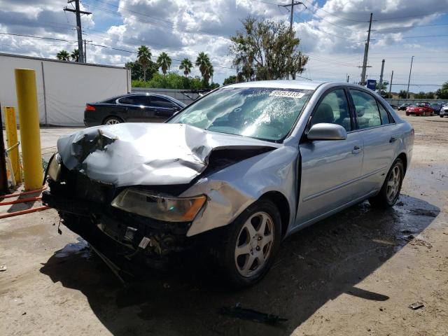 hyundai sonata gls 2006 5npeu46f26h113053