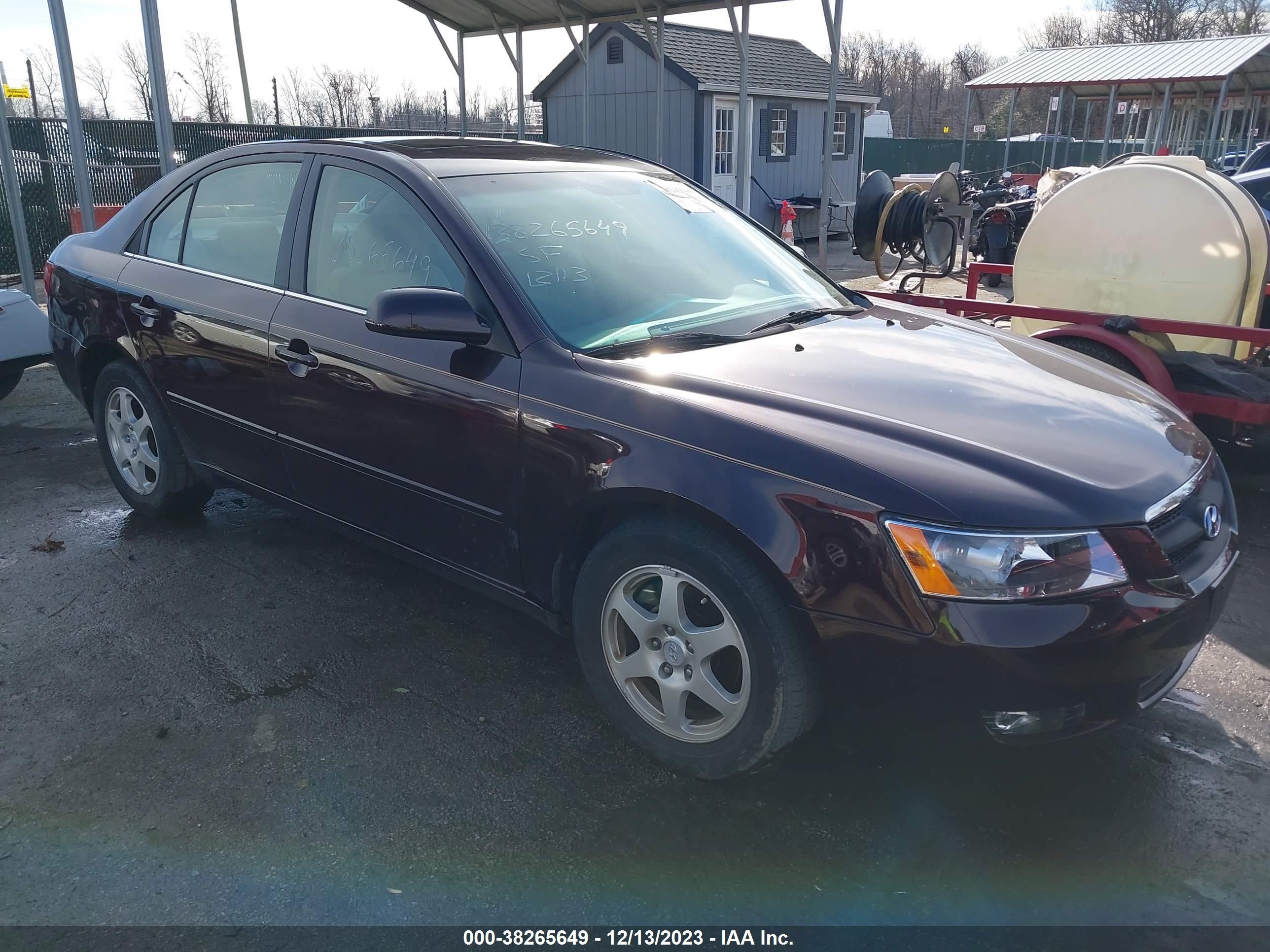 hyundai sonata 2006 5npeu46f26h137370