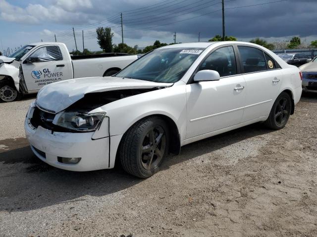 hyundai sonata se 2007 5npeu46f27h294687