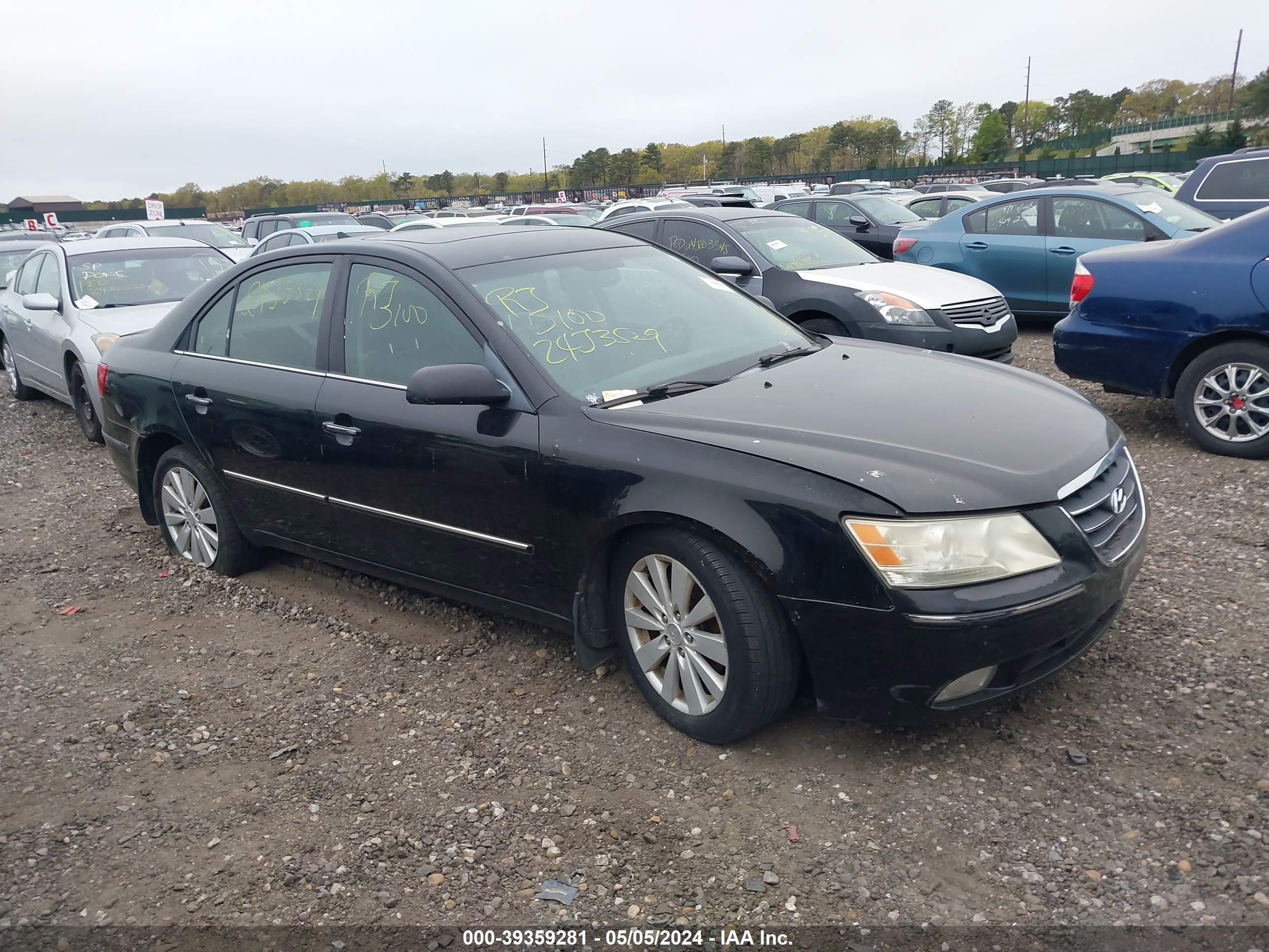 hyundai sonata 2009 5npeu46f39h574153