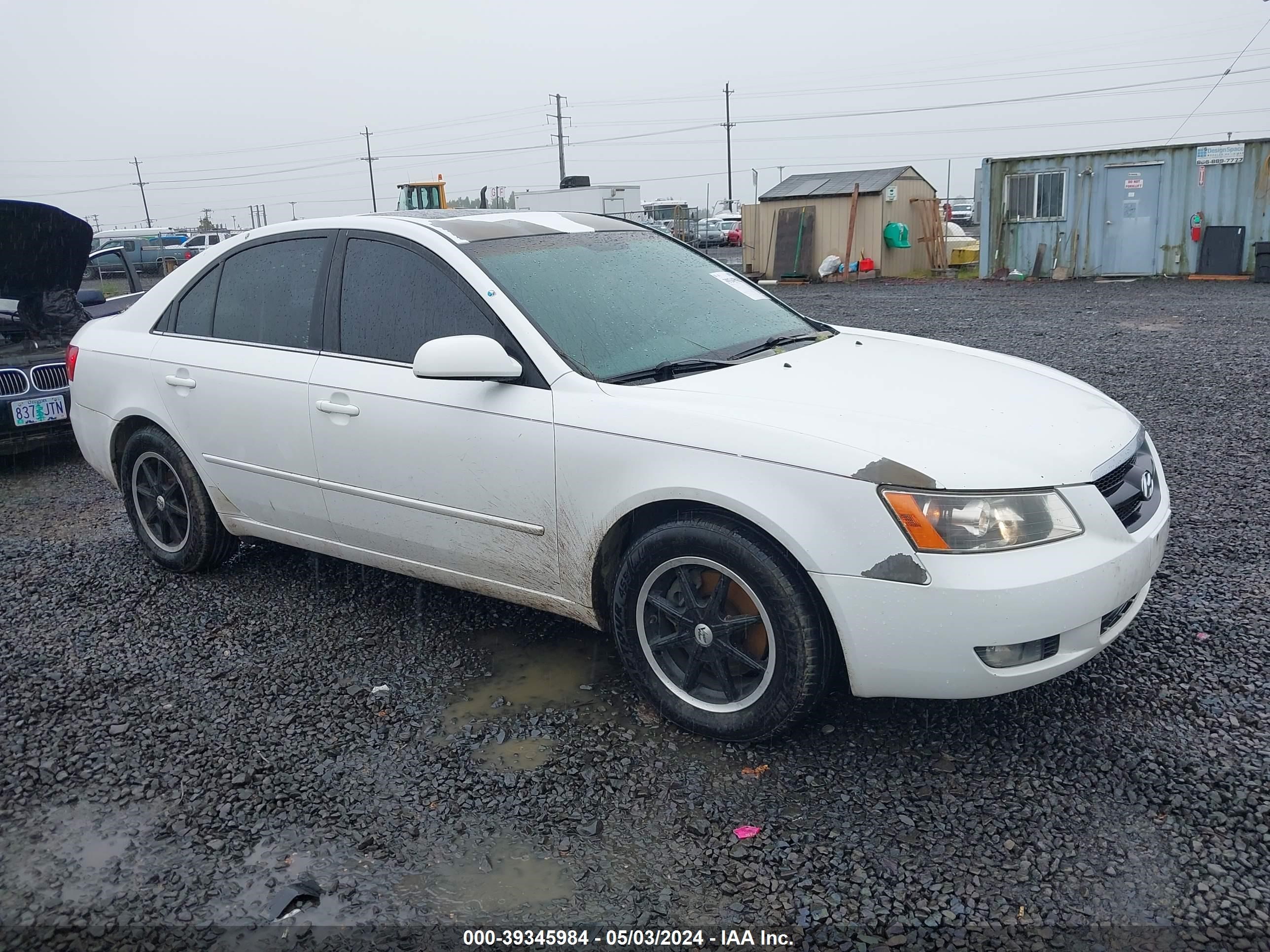 hyundai sonata 2007 5npeu46f47h162546