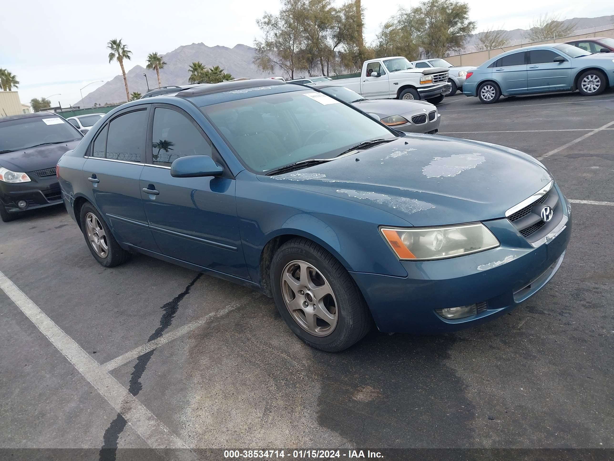 hyundai sonata 2006 5npeu46f86h031988