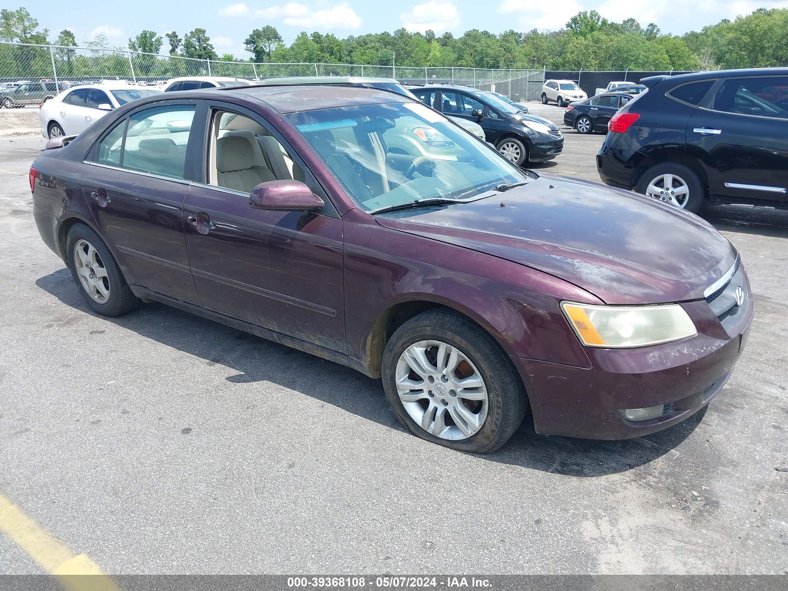 hyundai sonata 2006 5npeu46f86h049424