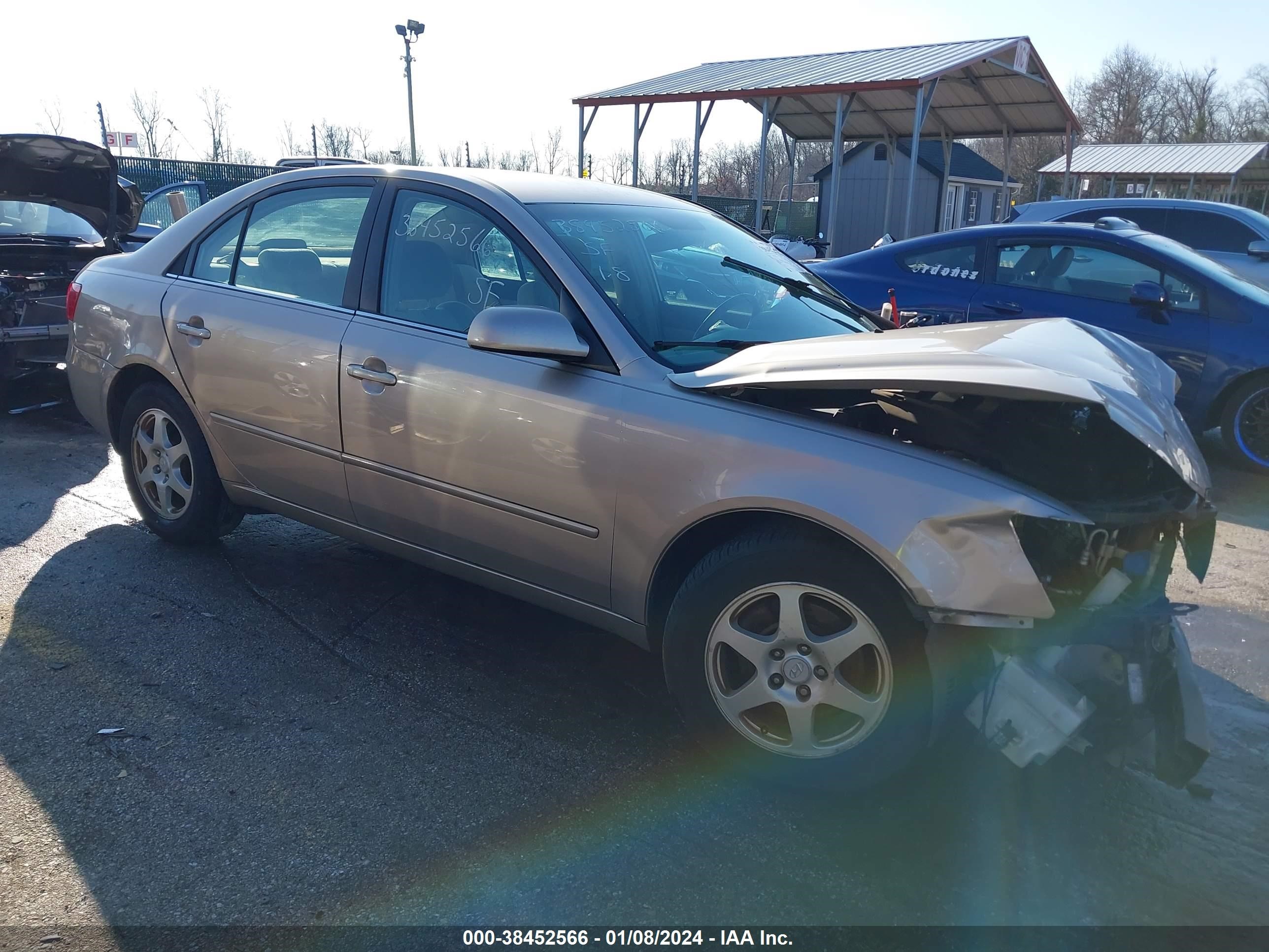 hyundai sonata 2006 5npeu46f86h153539