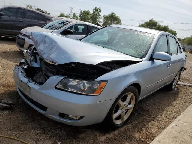 hyundai sonata se 2007 5npeu46f87h295312