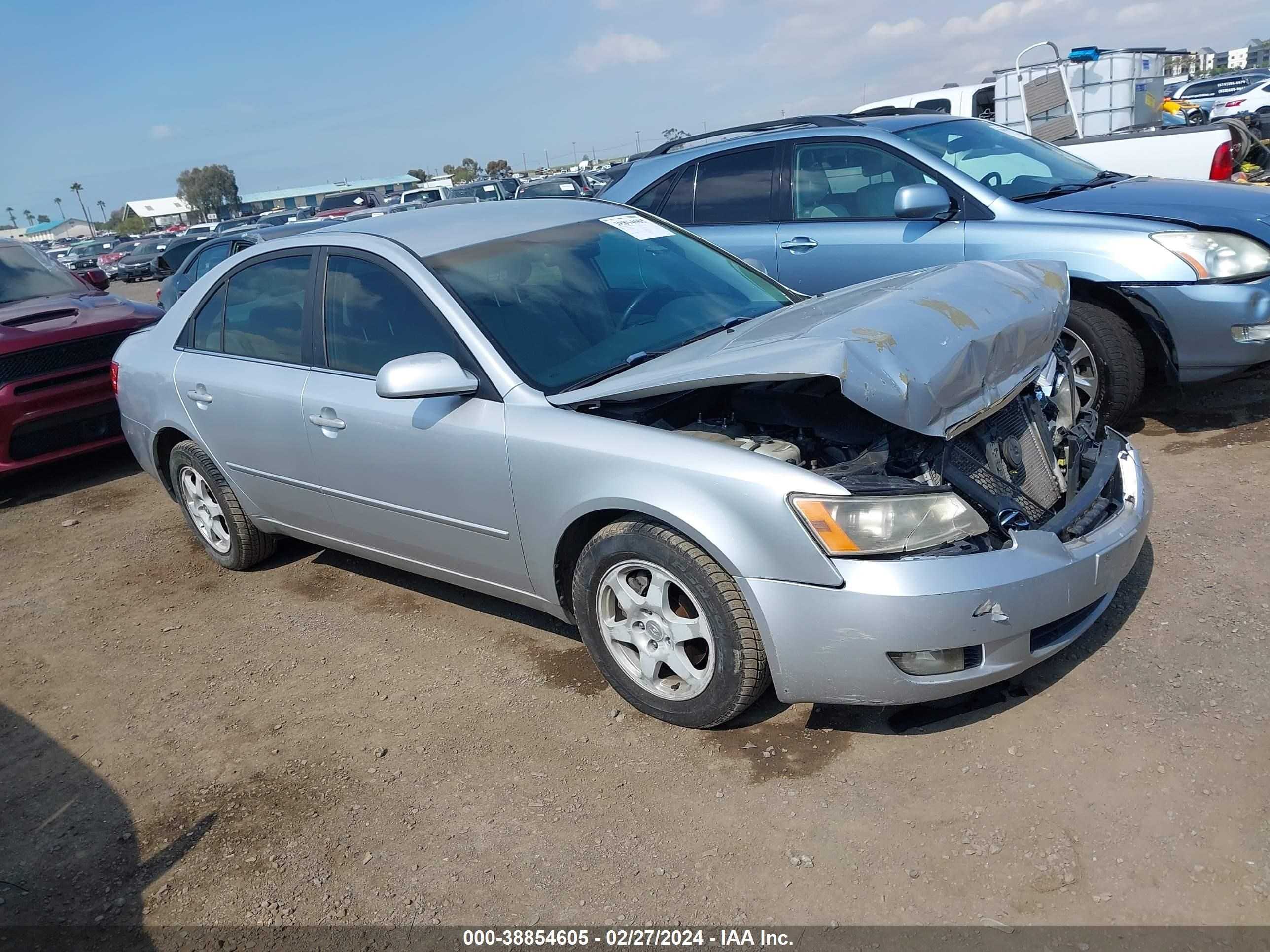 hyundai sonata 2006 5npeu46f96h023821