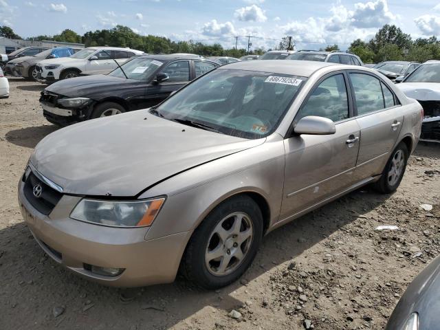 hyundai sonata gls 2006 5npeu46f96h128567