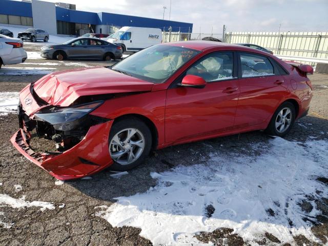 hyundai elantra se 2021 5npll4ag4mh041232