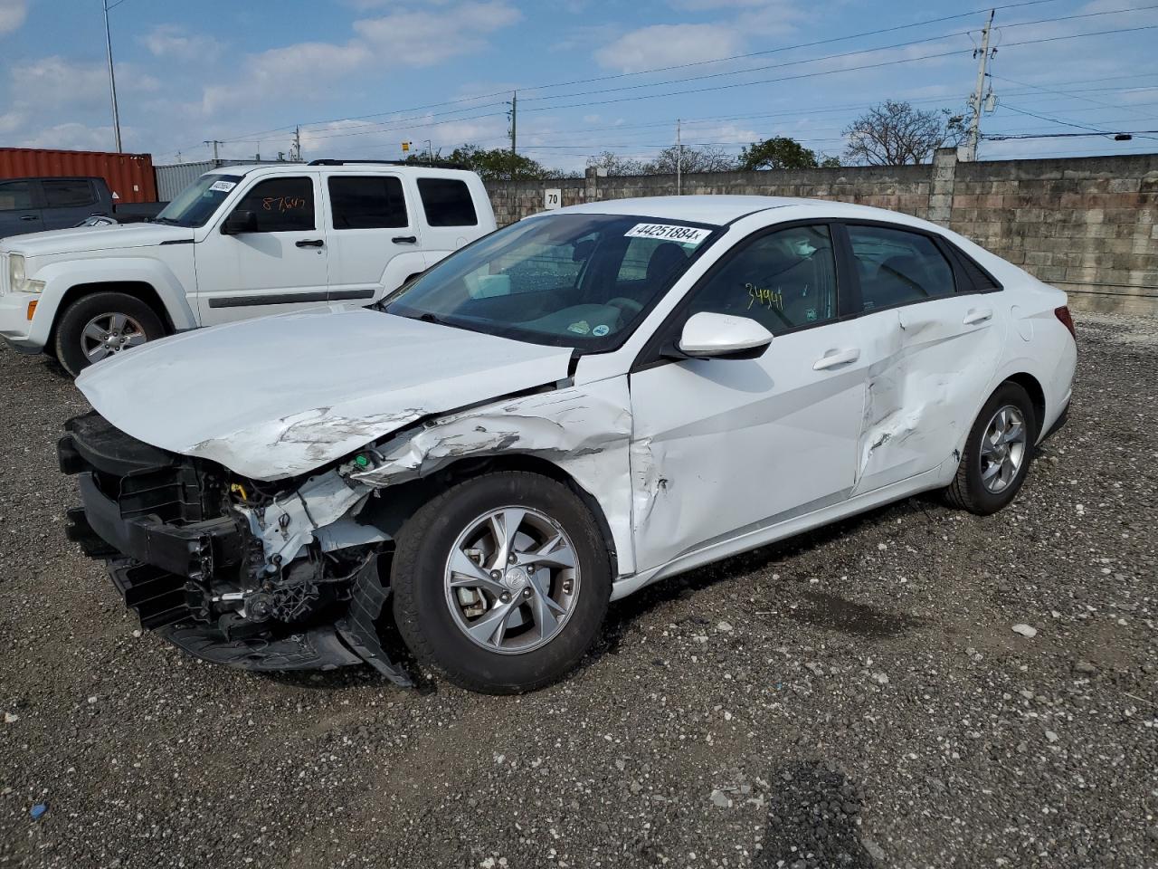 hyundai elantra 2021 5npll4ag5mh019997