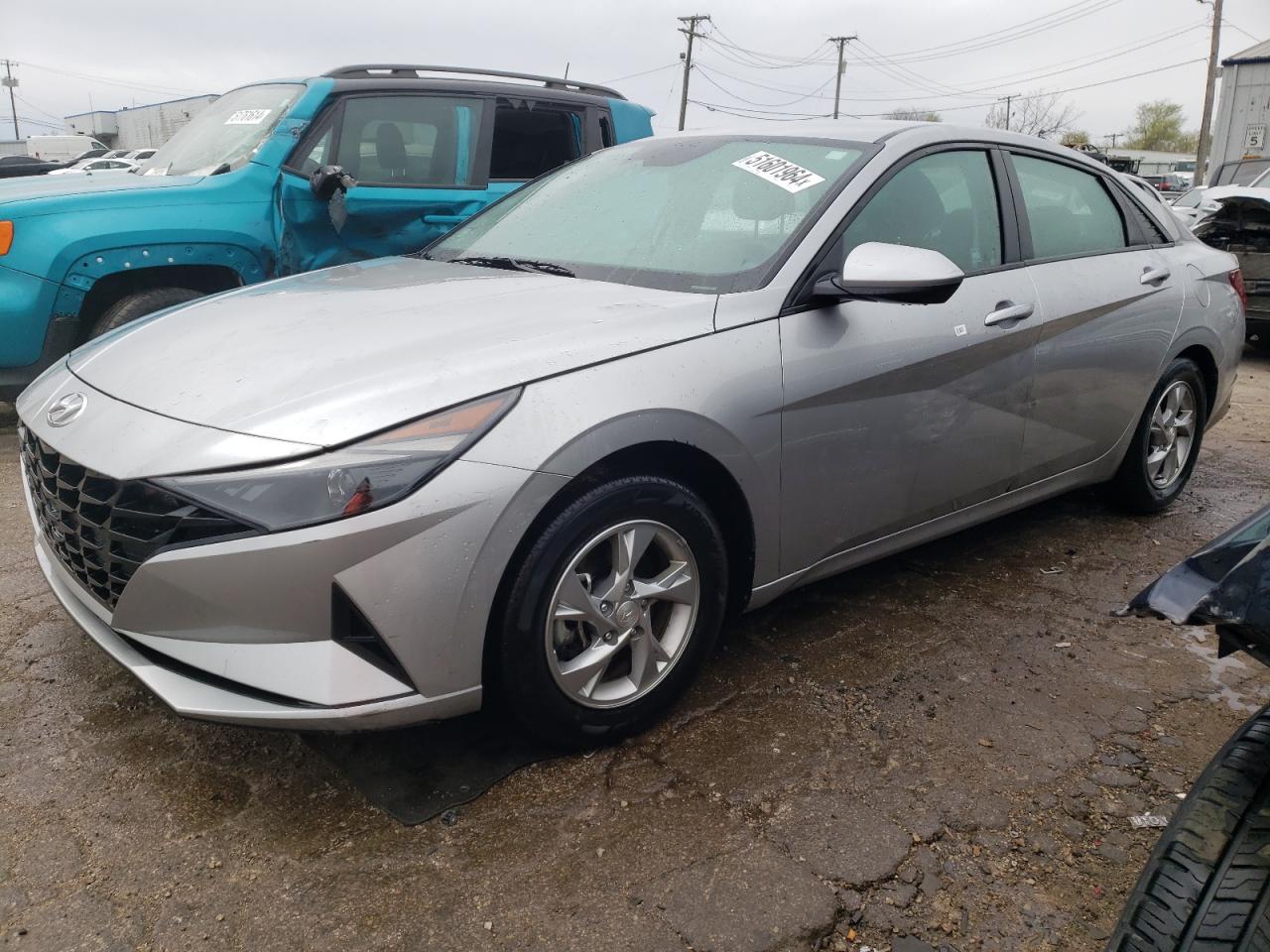 hyundai elantra 2021 5npll4ag6mh014114