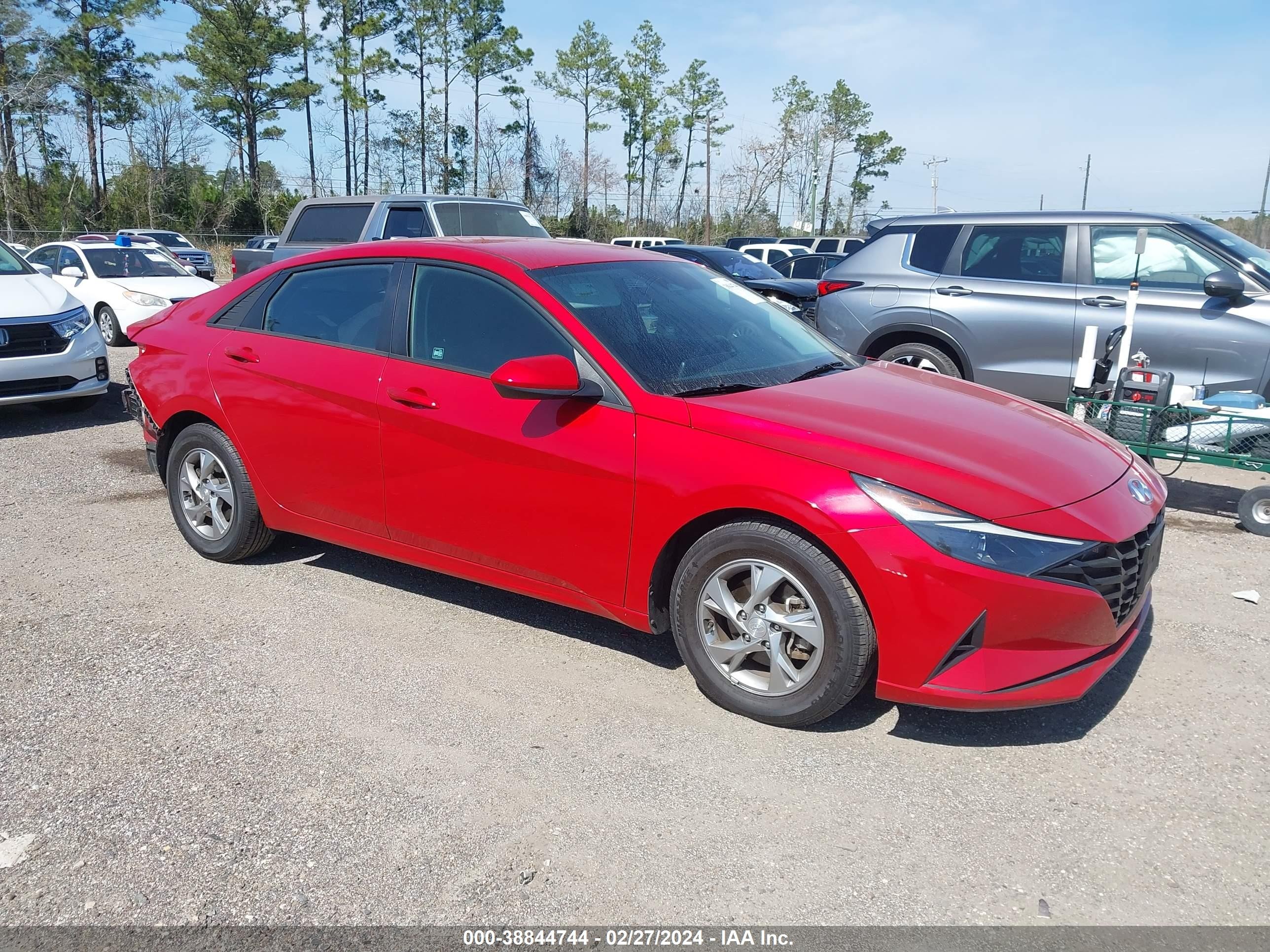 hyundai elantra 2021 5npll4ag8mh014244