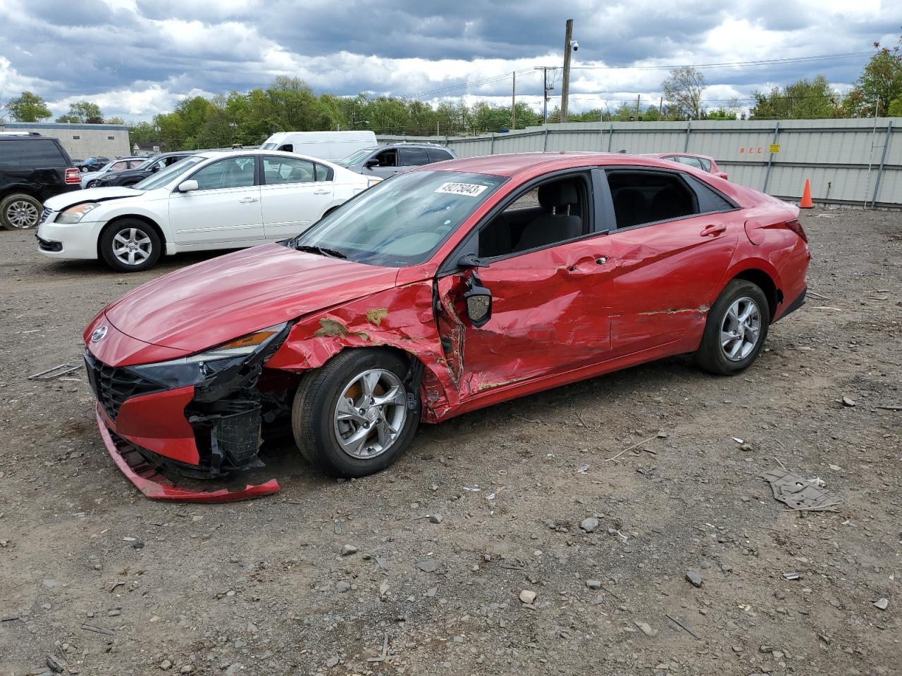 hyundai elantra 2021 5npll4agxmh035872