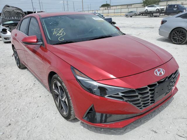 hyundai elantra se 2021 5npln4ag7mh021034