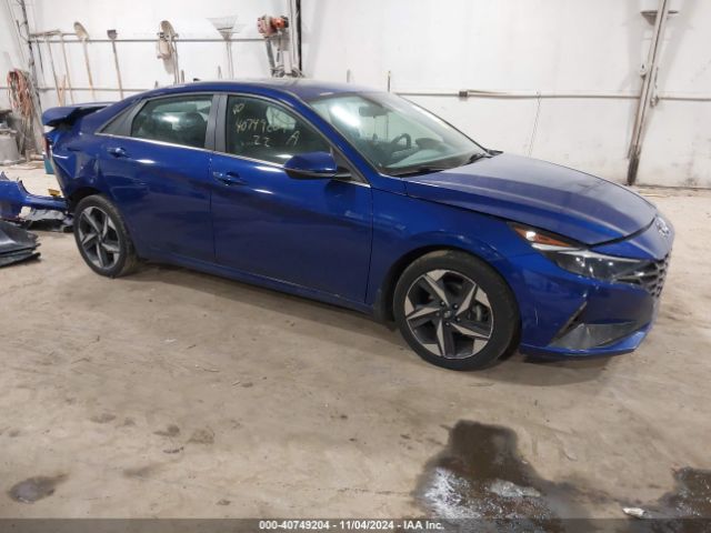 hyundai elantra 2022 5npln4ag9nh073301