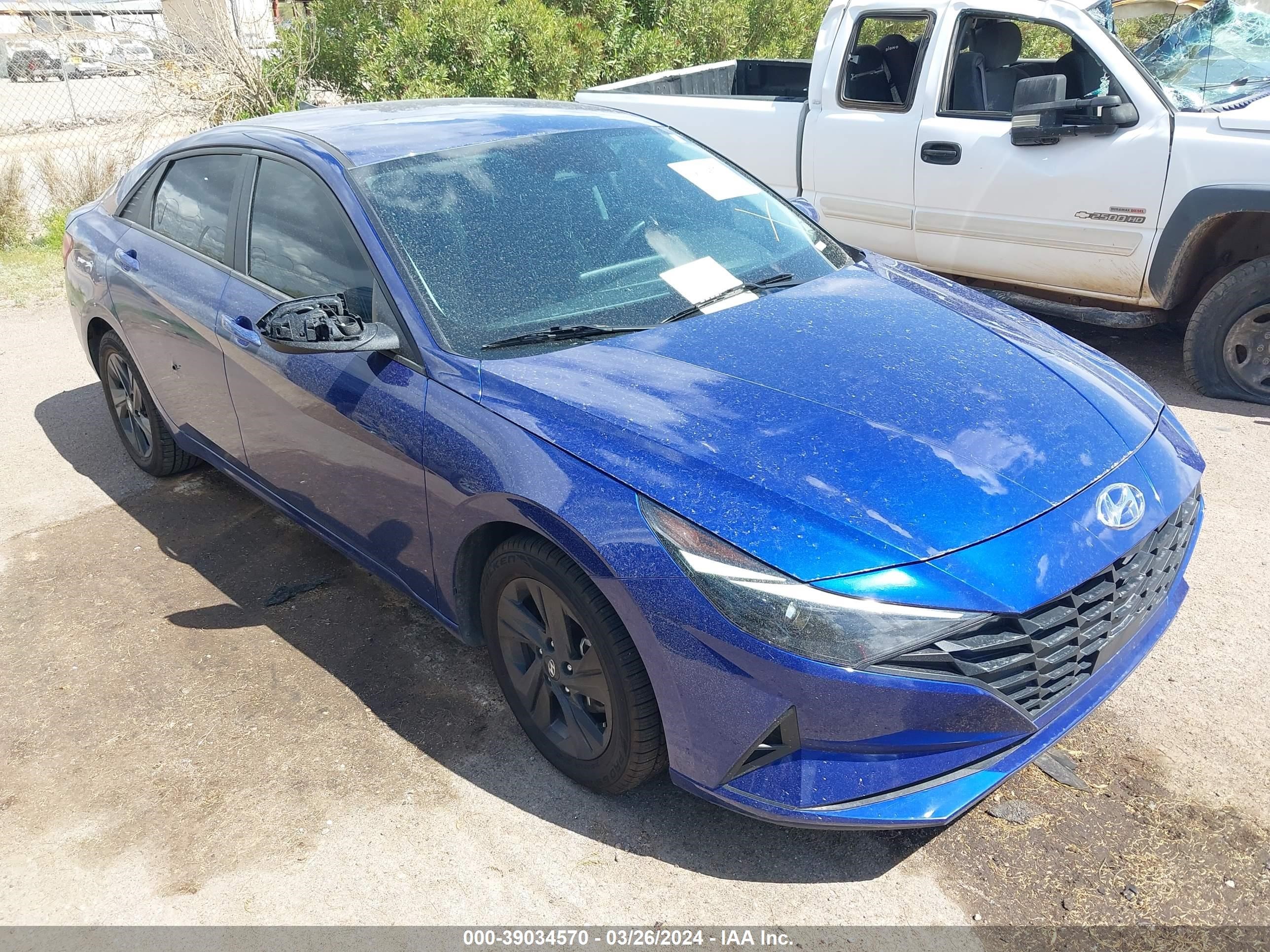 hyundai elantra 2021 5npls4ag1mh044401