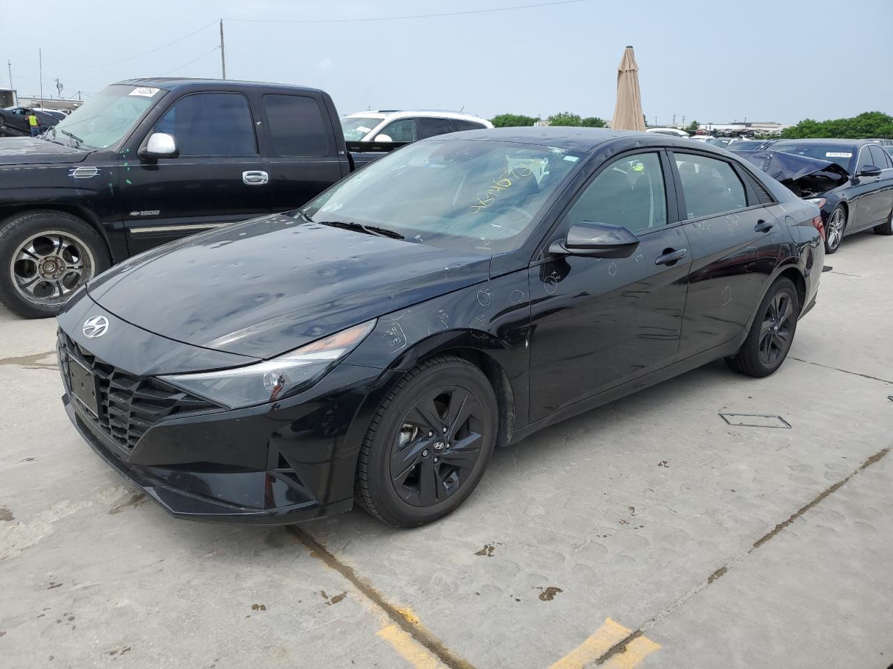 hyundai elantra 2021 5npls4ag8mh044539