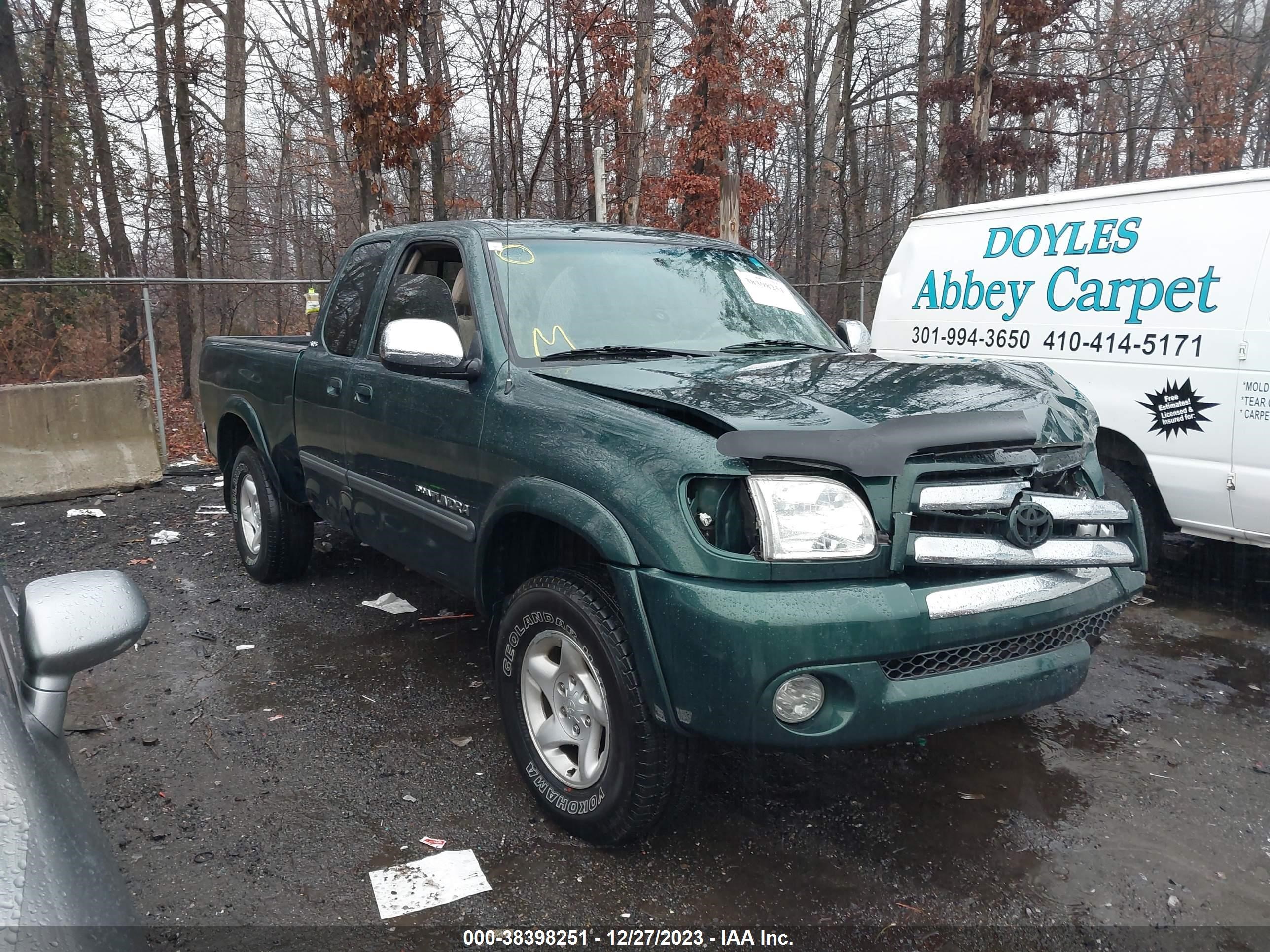 toyota tundra 2004 5tbbn44154s434124