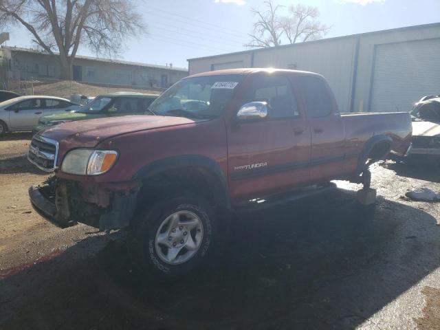 toyota tundra acc 2001 5tbbt44101s127803