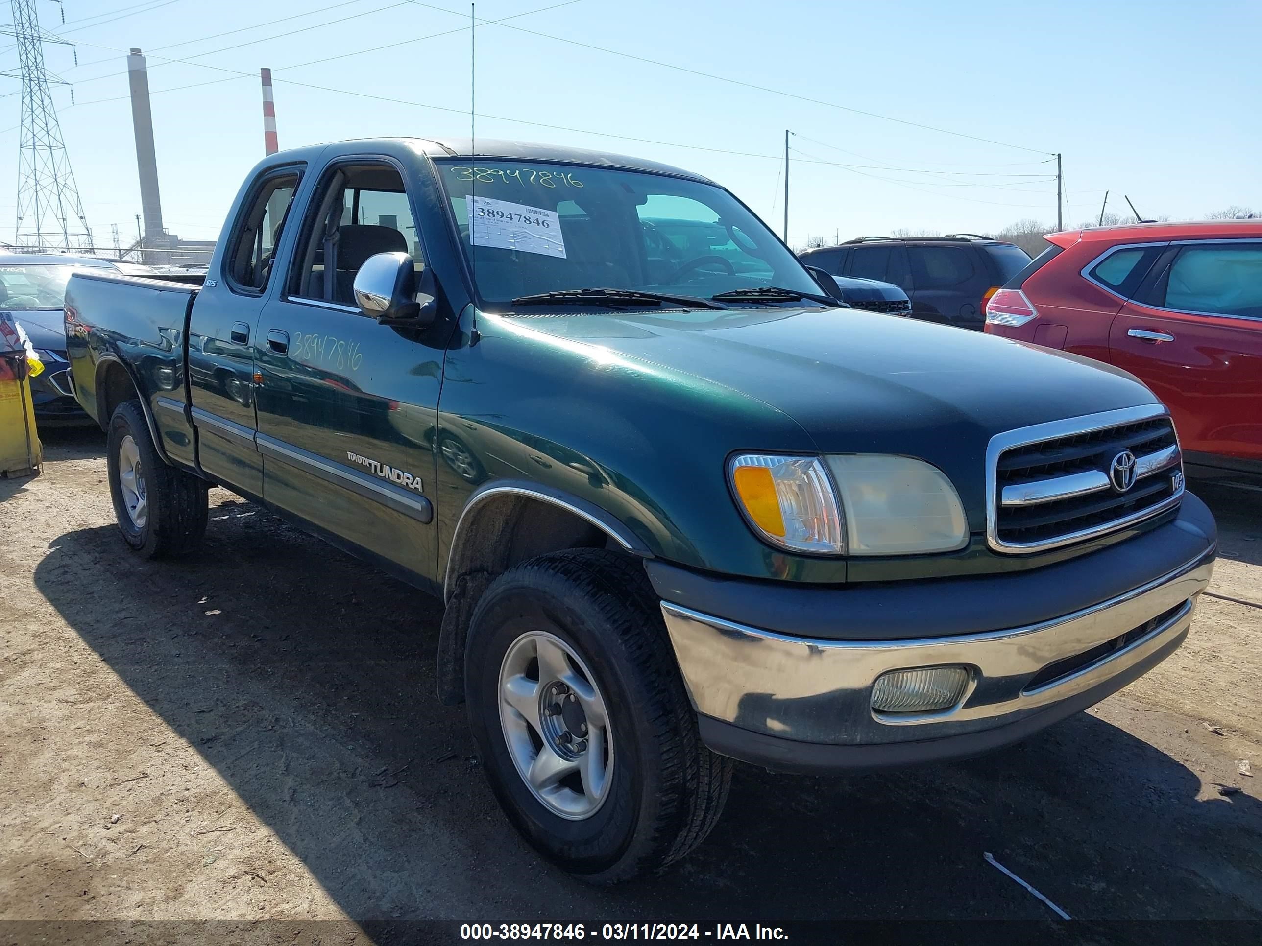 toyota tundra 2002 5tbbt441x2s234701