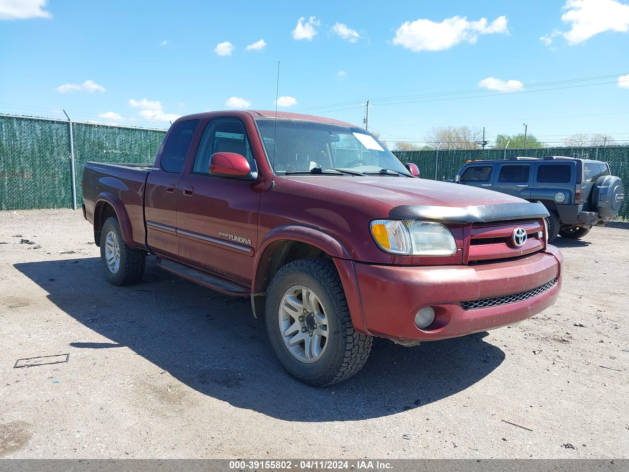 toyota tundra 2003 5tbbt48173s389959