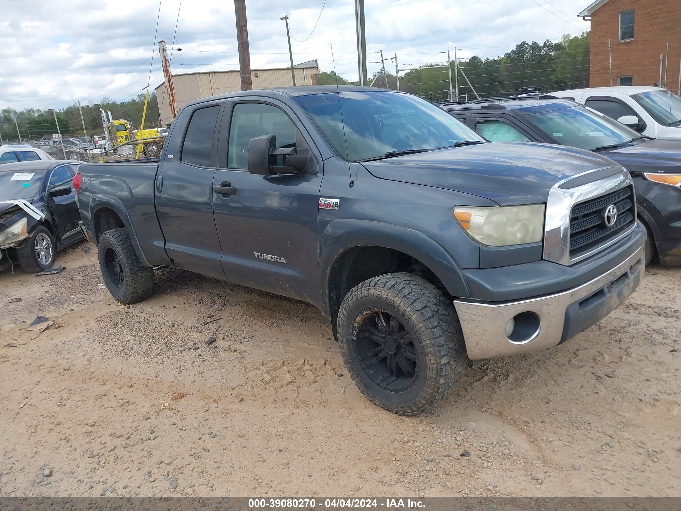 toyota tundra 2007 5tbbv54167s461858