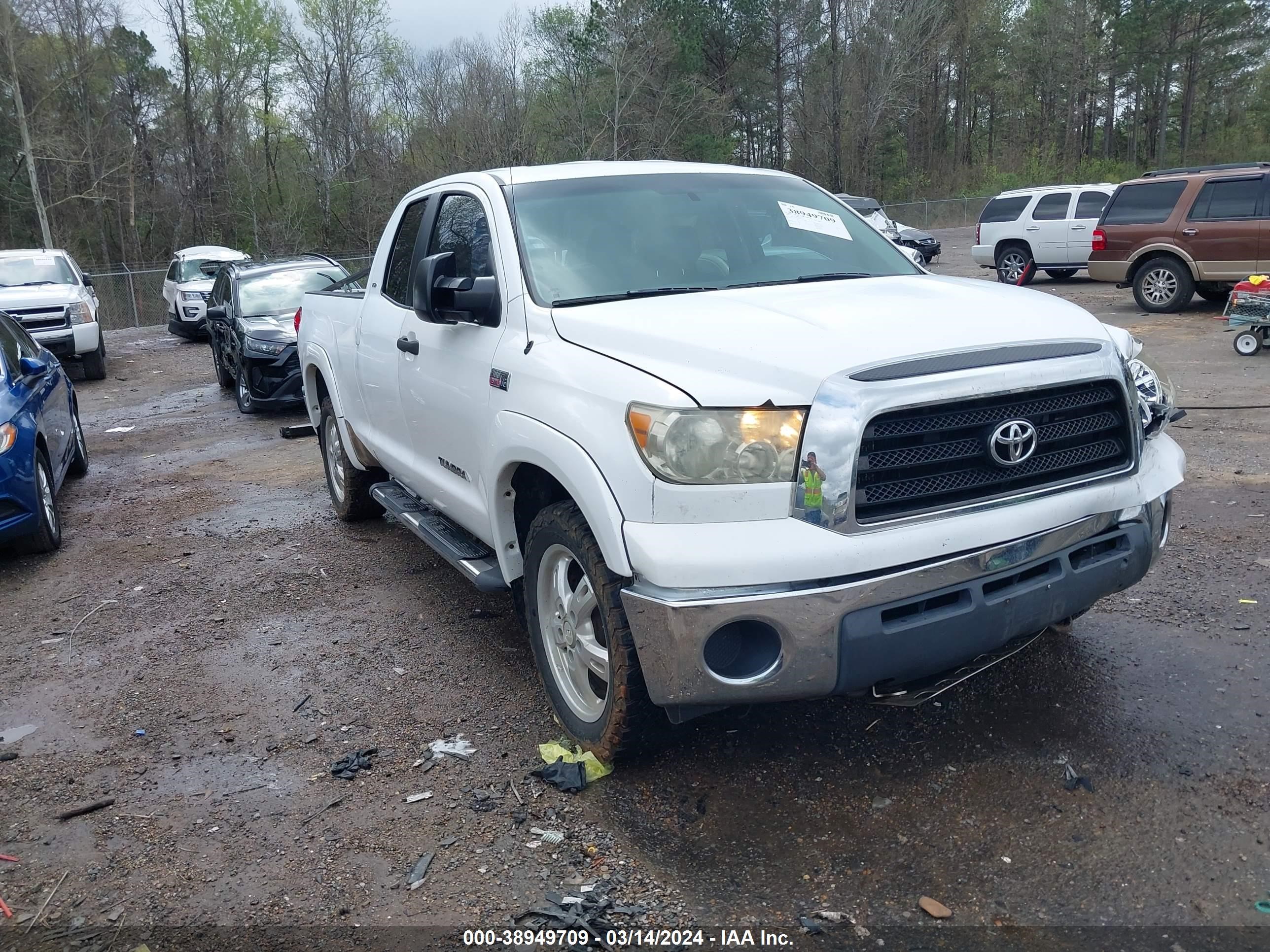 toyota tundra 2007 5tbbv54197s486110