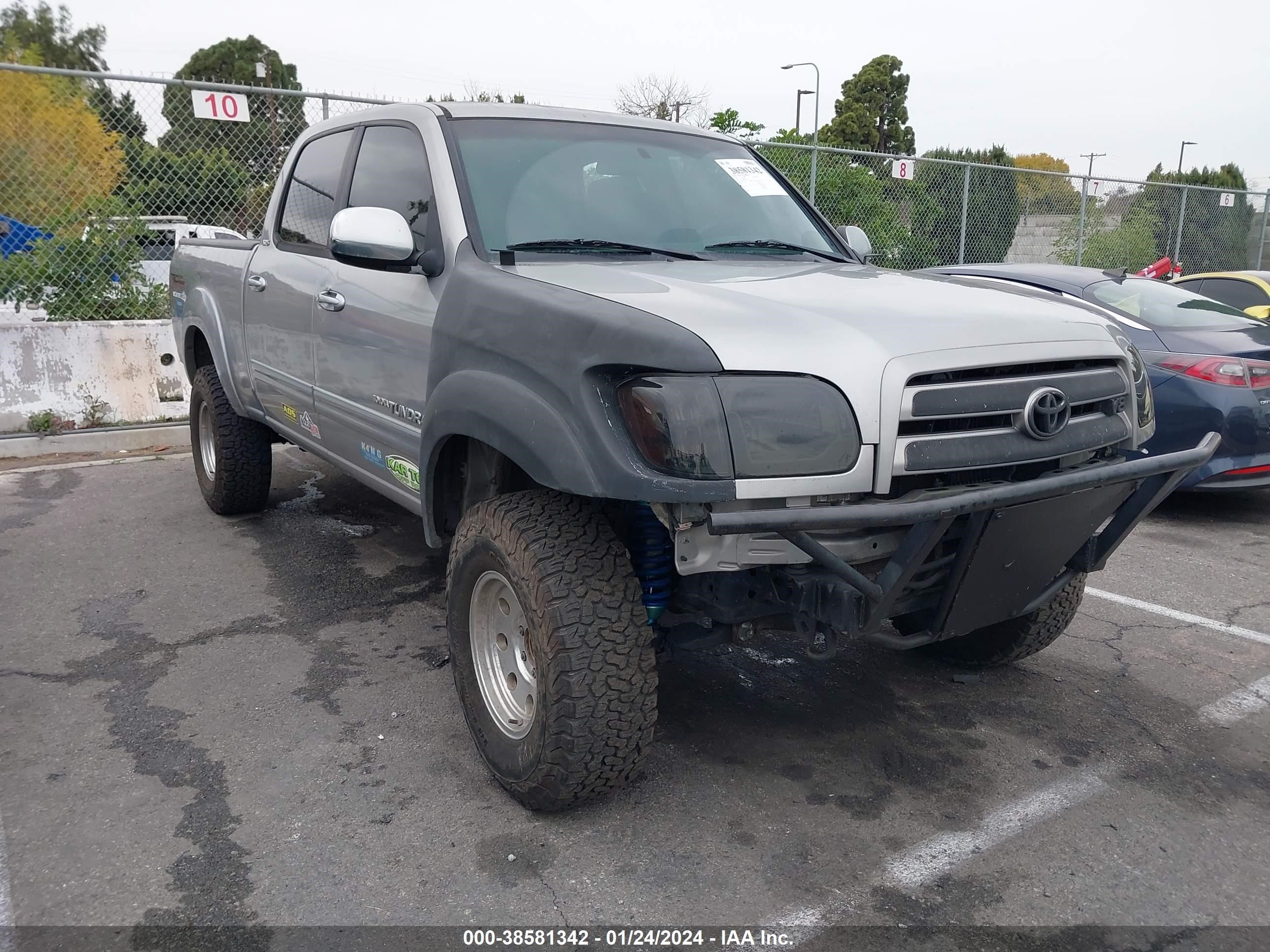 toyota tundra 2005 5tbdt44195s496349