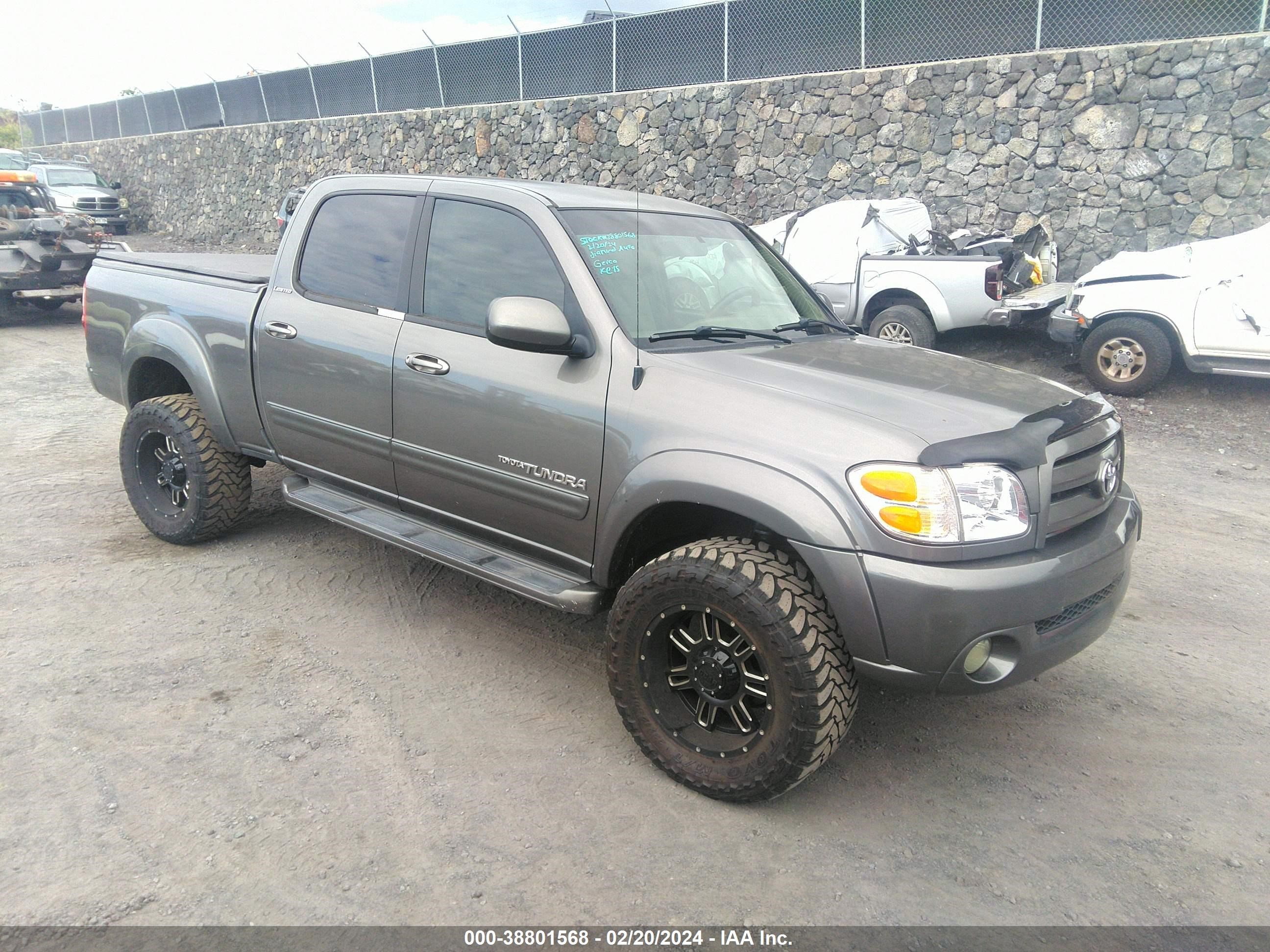 toyota tundra 2004 5tbdt481x4s463756