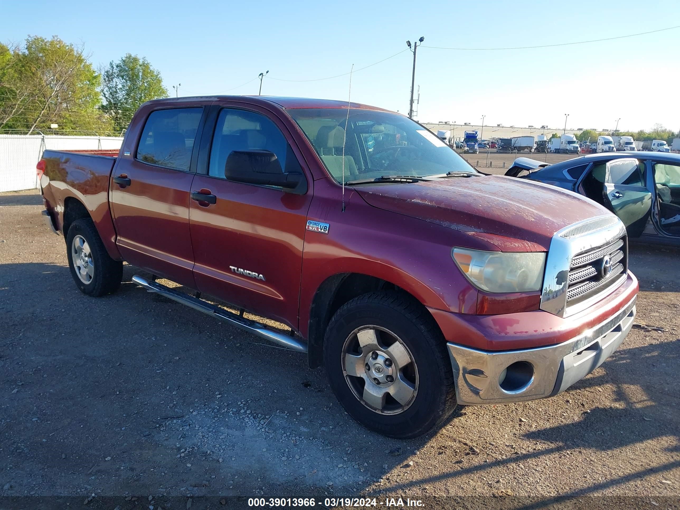 toyota tundra 2007 5tbdv54197s473141