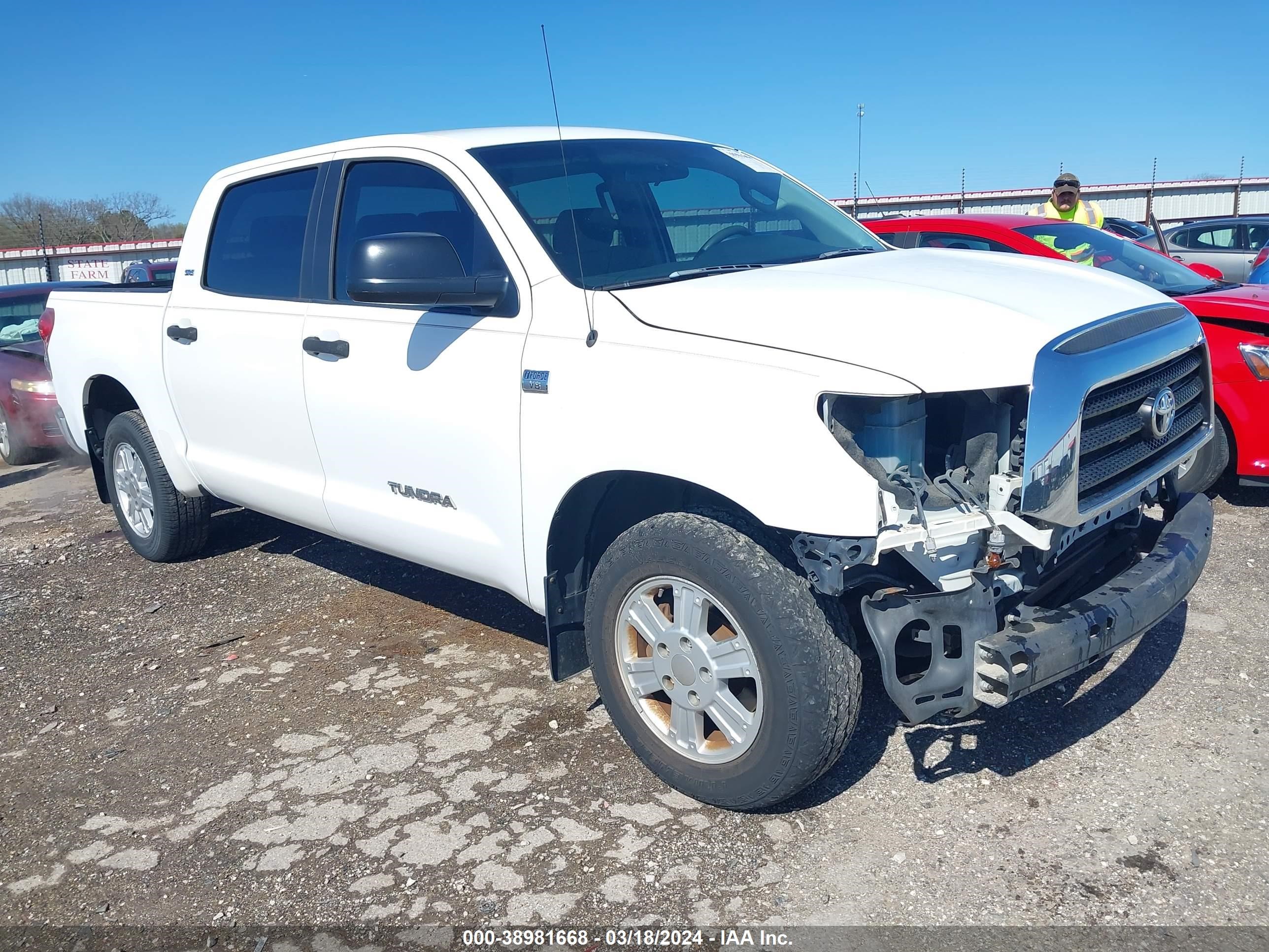 toyota tundra 2007 5tbet54187s454333