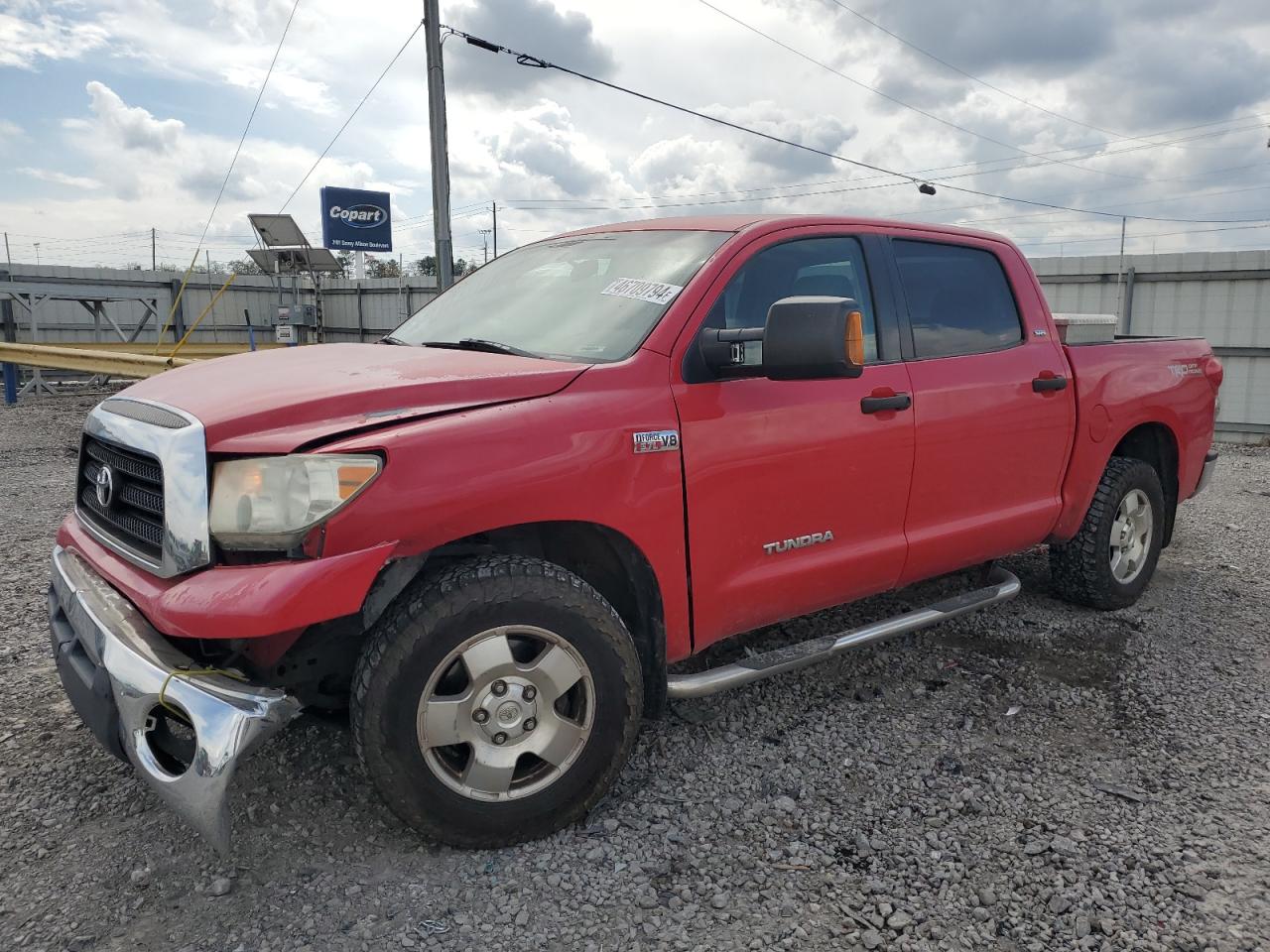 toyota tundra 2007 5tbev54127s461269