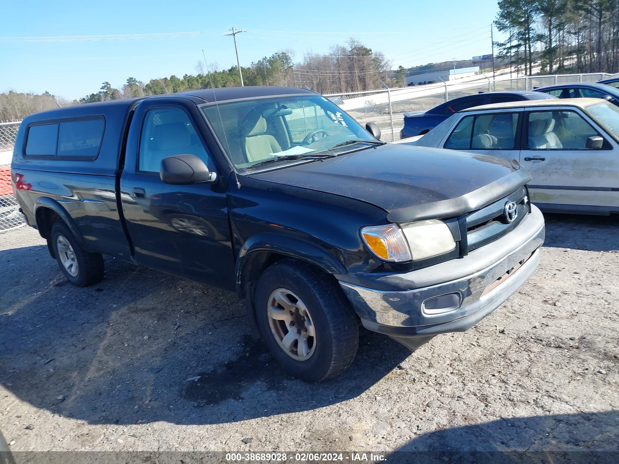 toyota tundra 2005 5tbjt32135s466103