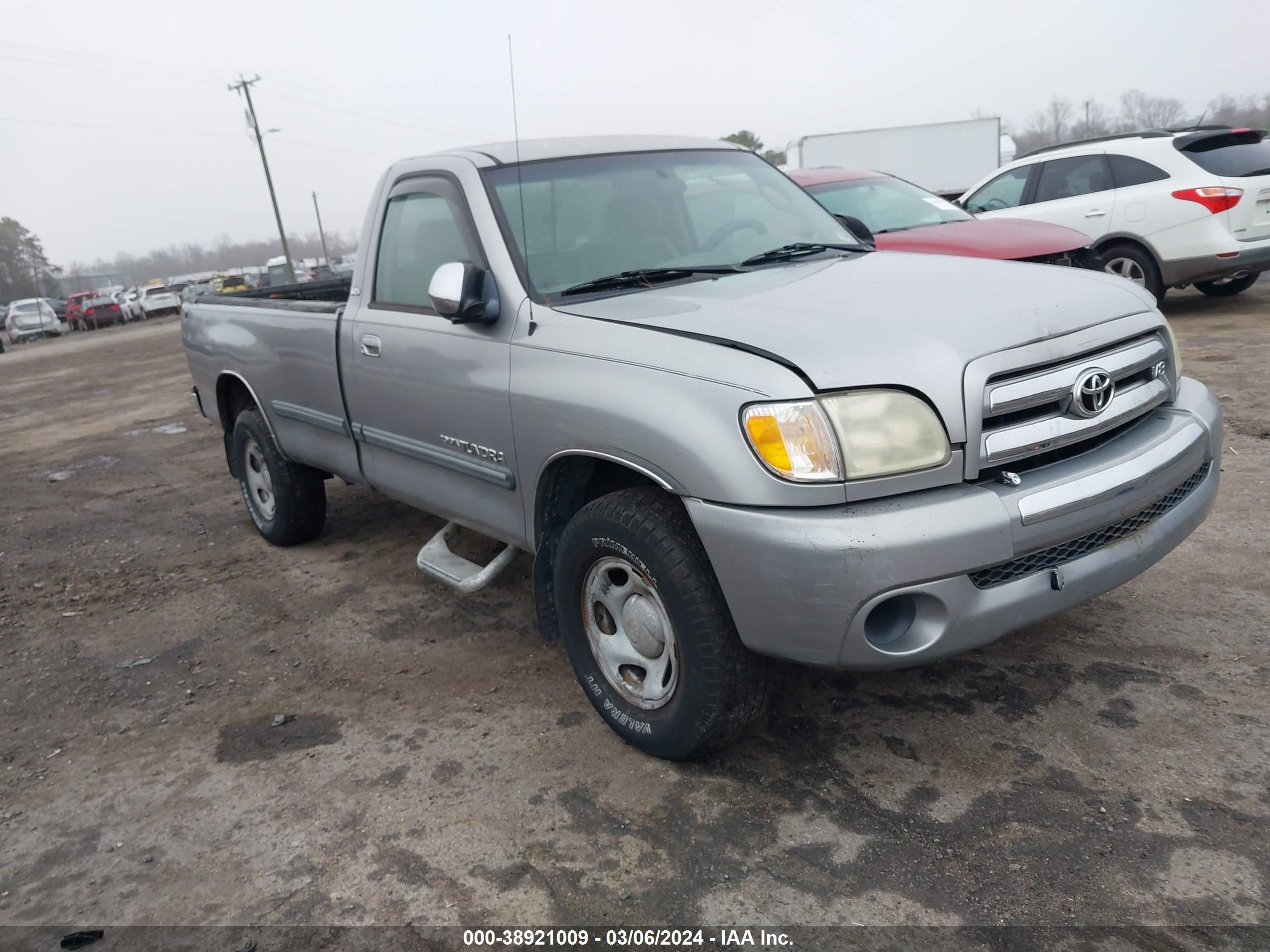 toyota tundra 2004 5tbkt44154s446716