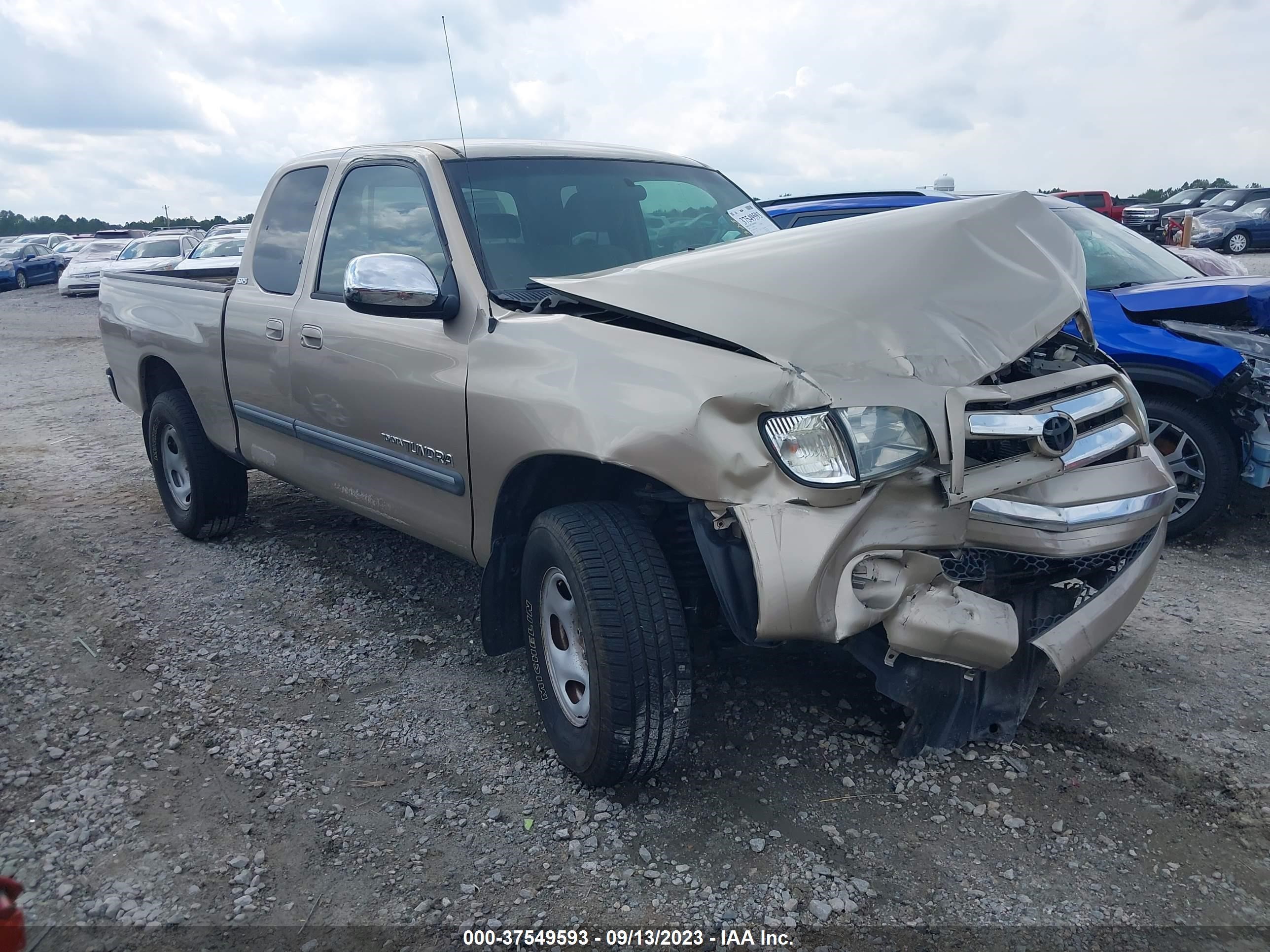 toyota tundra 2003 5tbrn34133s426868