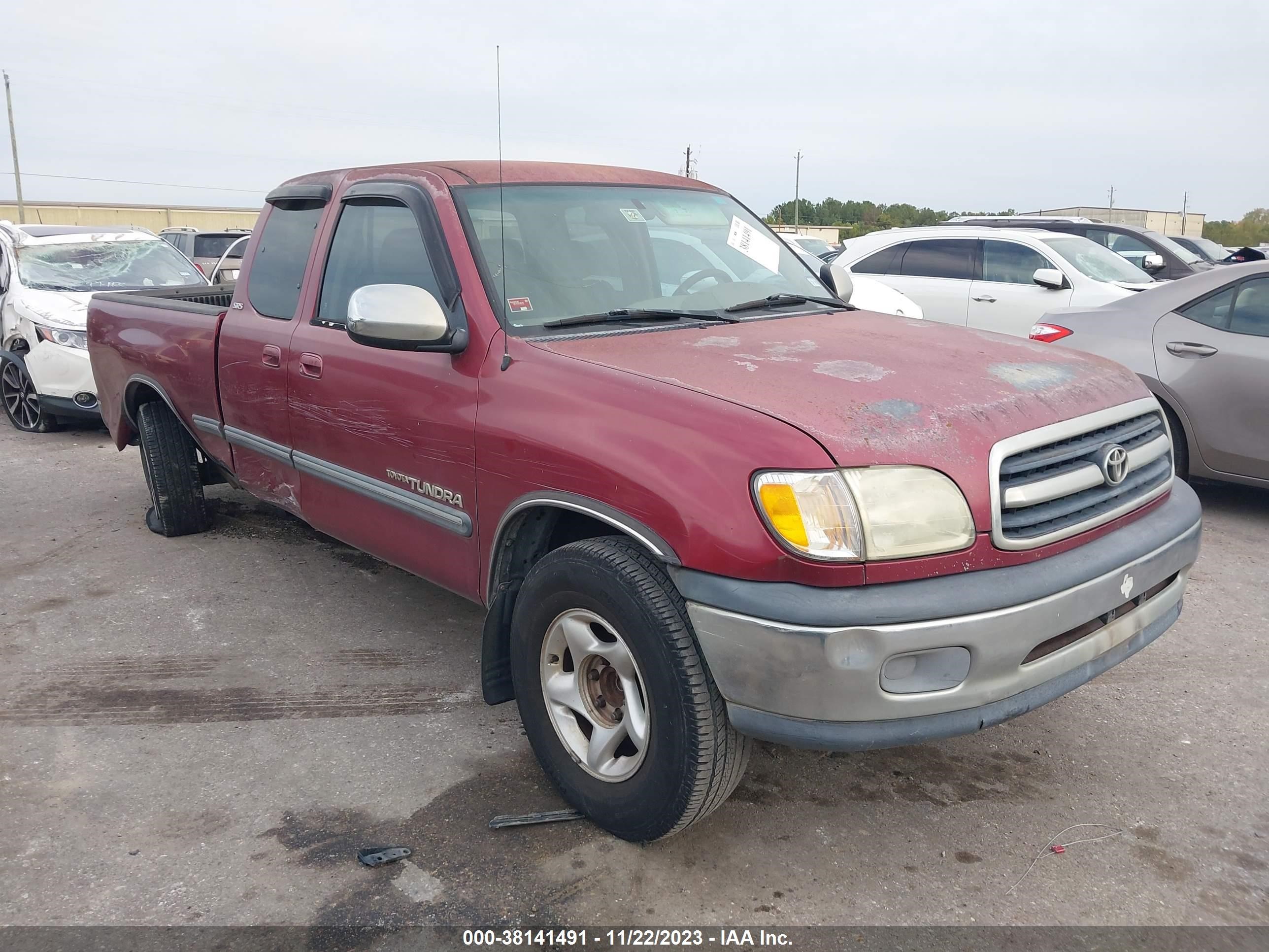 toyota tundra 2002 5tbrn34192s261696