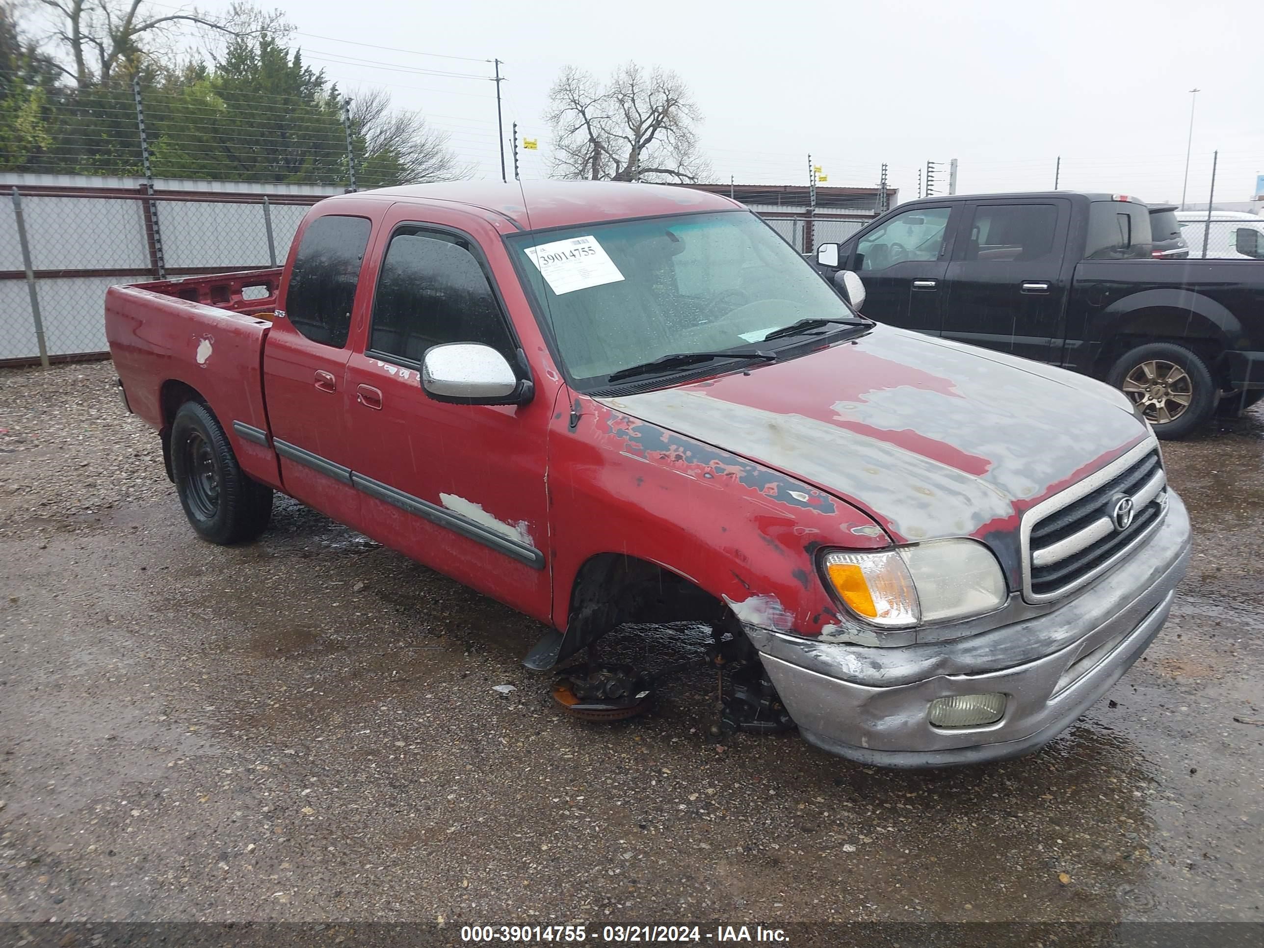 toyota tundra 2000 5tbrt3410ys117744