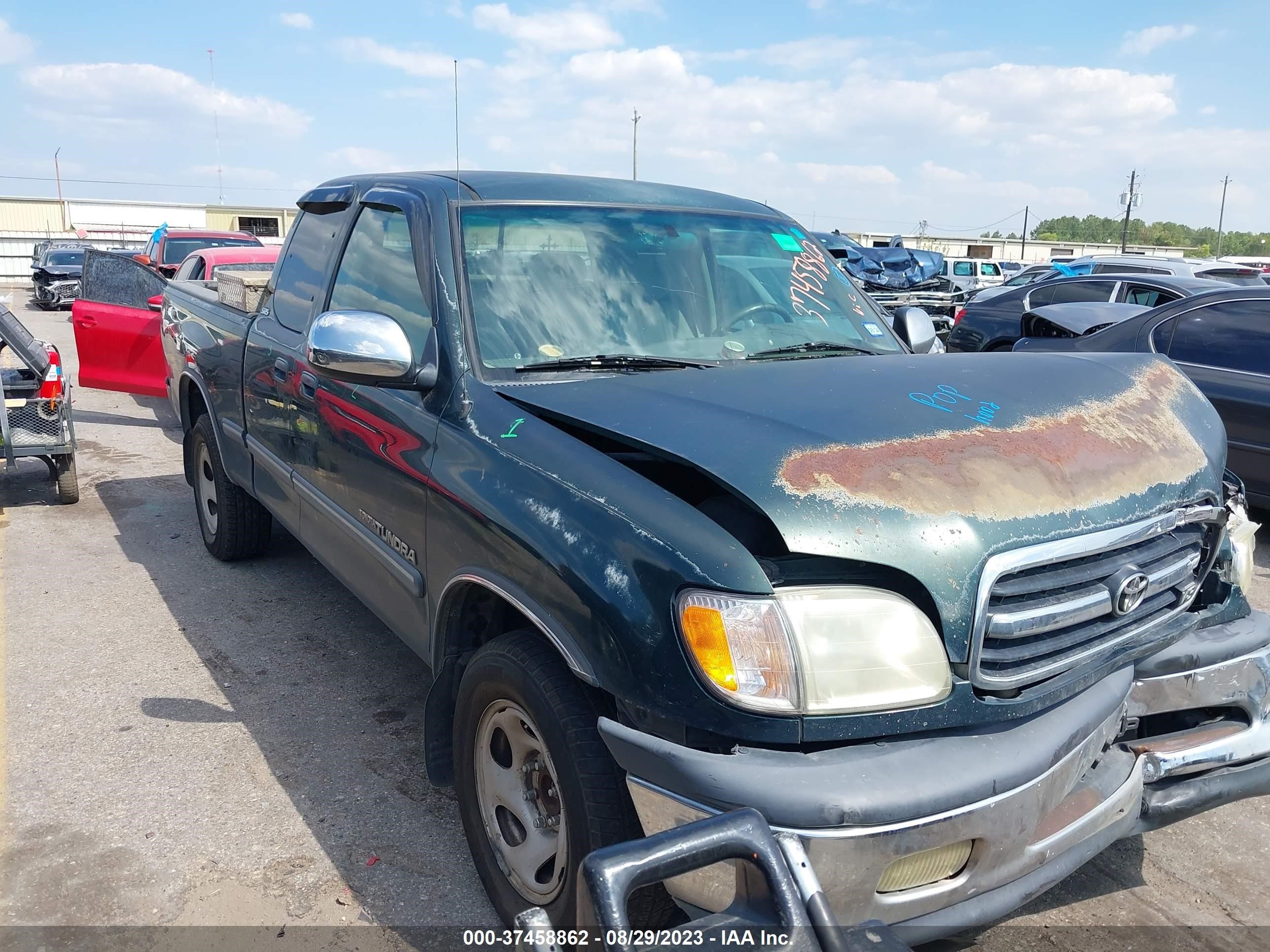 toyota tundra 2002 5tbrt34132s254149