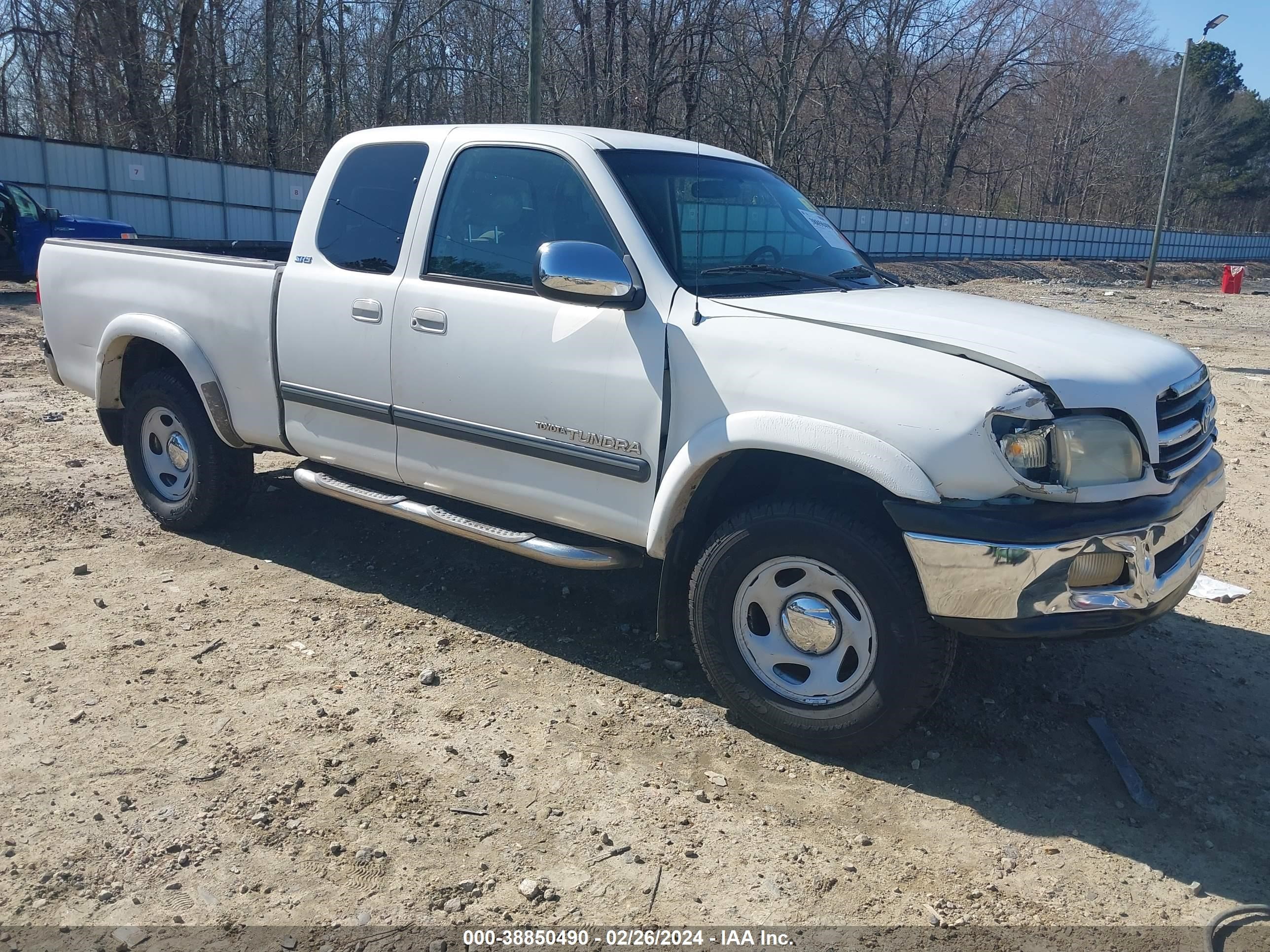 toyota tundra 2001 5tbrt34141s189195