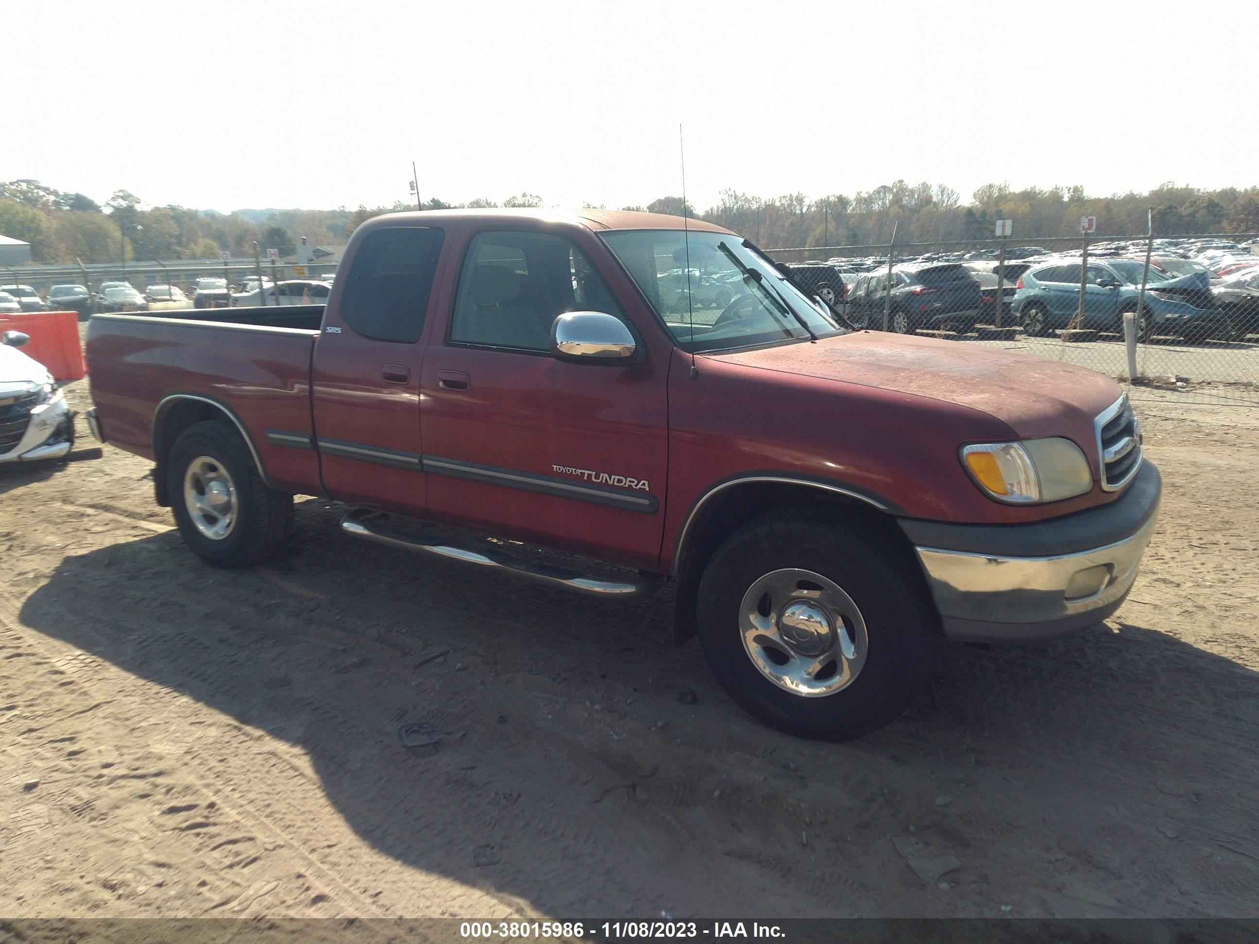 toyota tundra 2002 5tbrt34152s232900